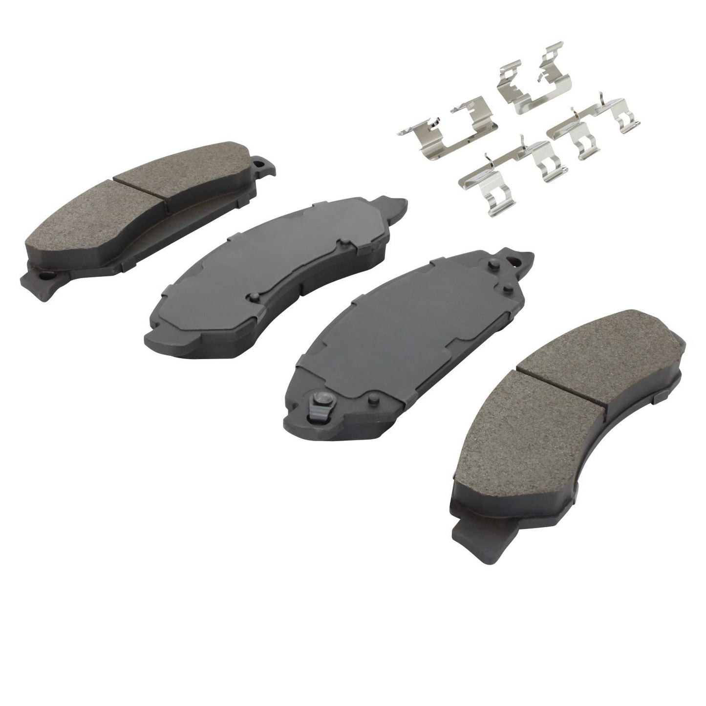 Angle View of Front Disc Brake Pad Set MPA 1002-1092M