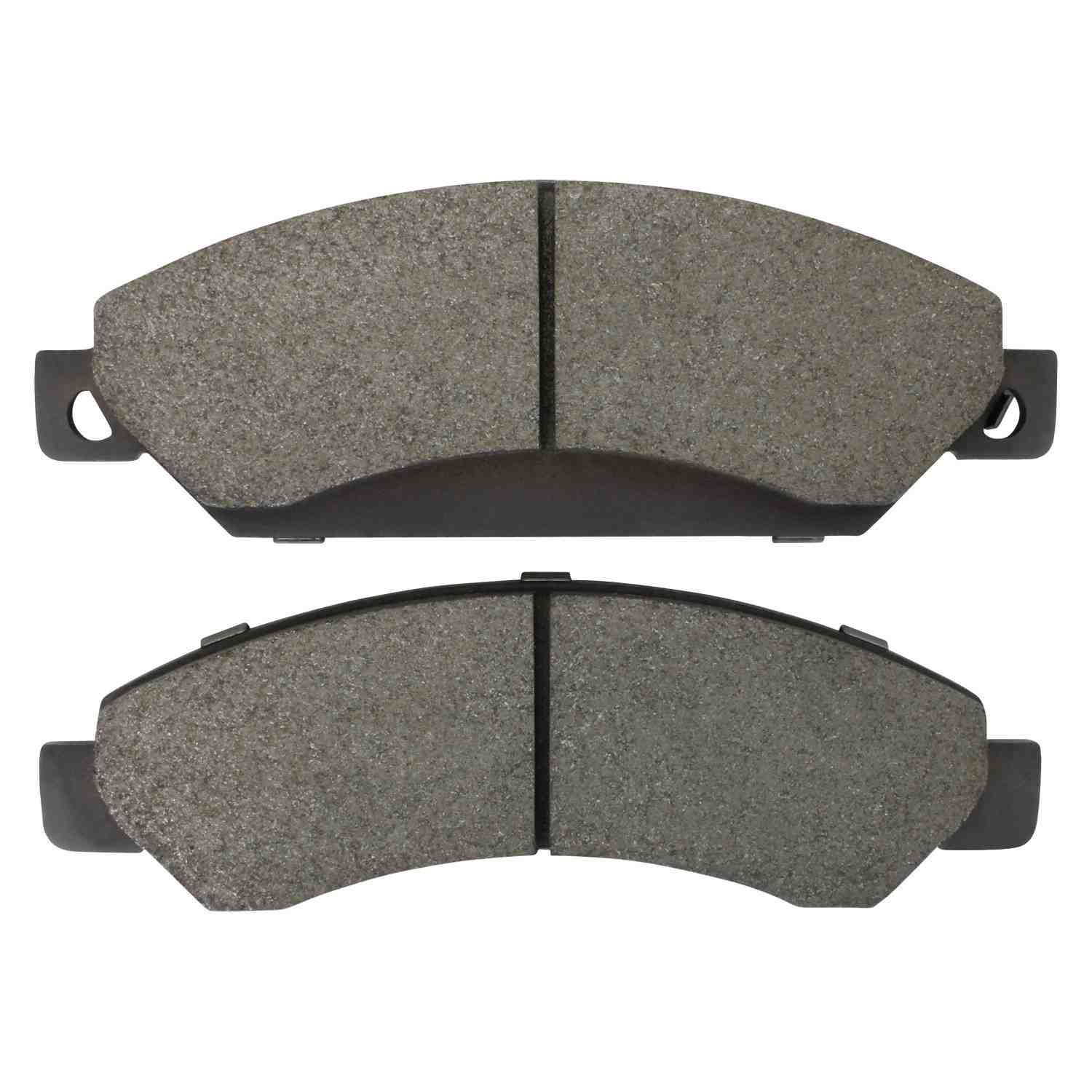 Front View of Front Disc Brake Pad Set MPA 1002-1092M