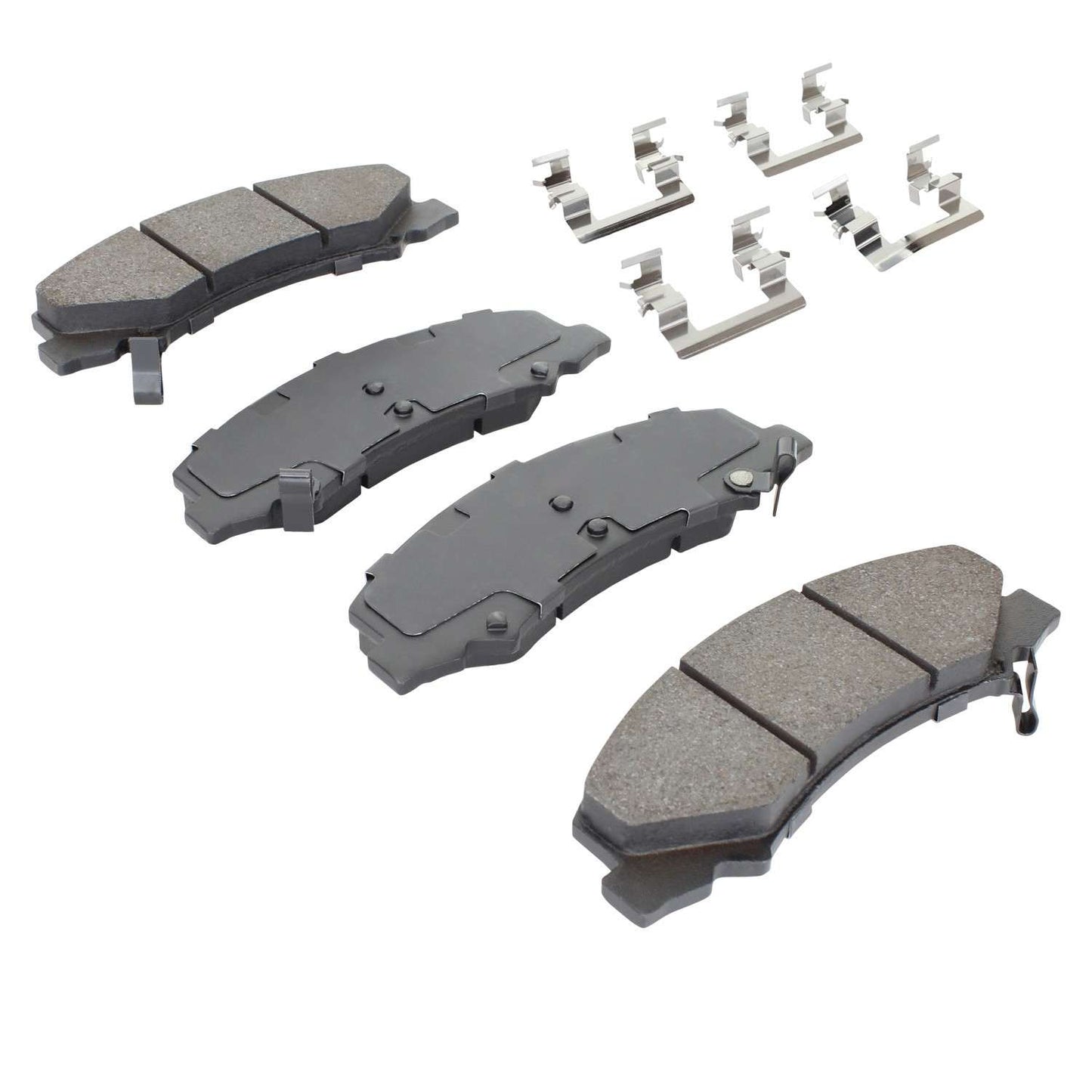 Angle View of Front Disc Brake Pad Set MPA 1002-1159M