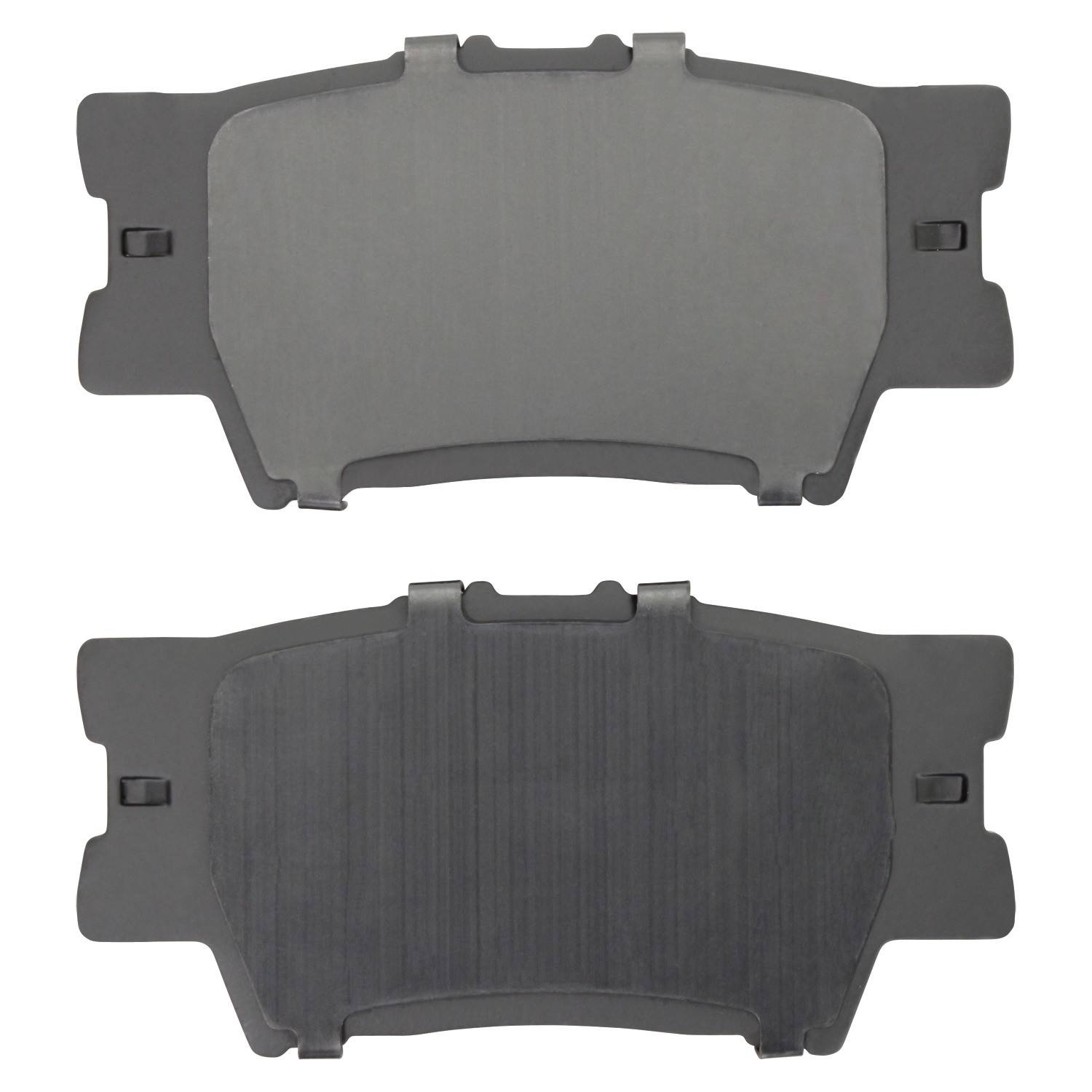 Back View of Rear Disc Brake Pad Set MPA 1002-1212M