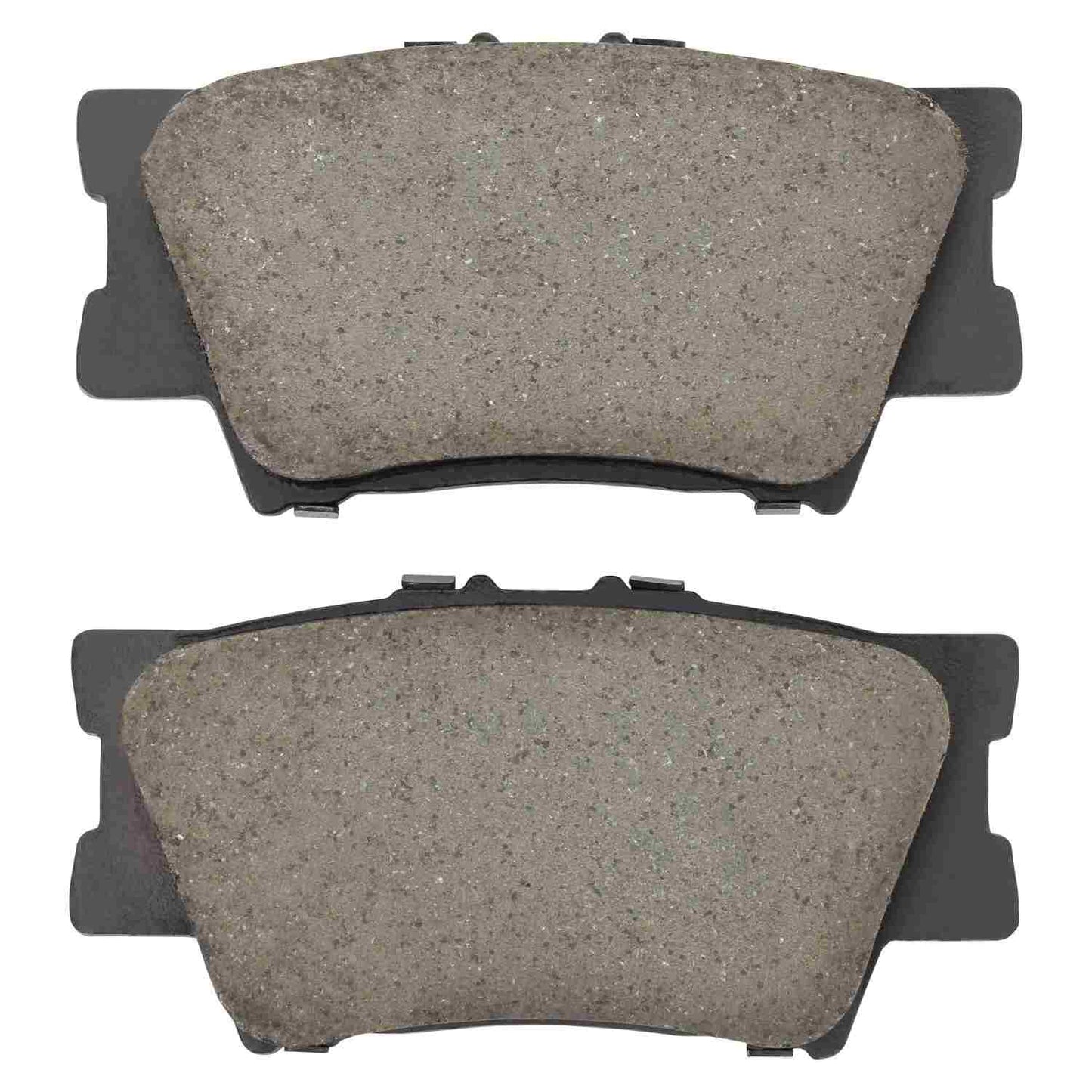 Front View of Rear Disc Brake Pad Set MPA 1002-1212M