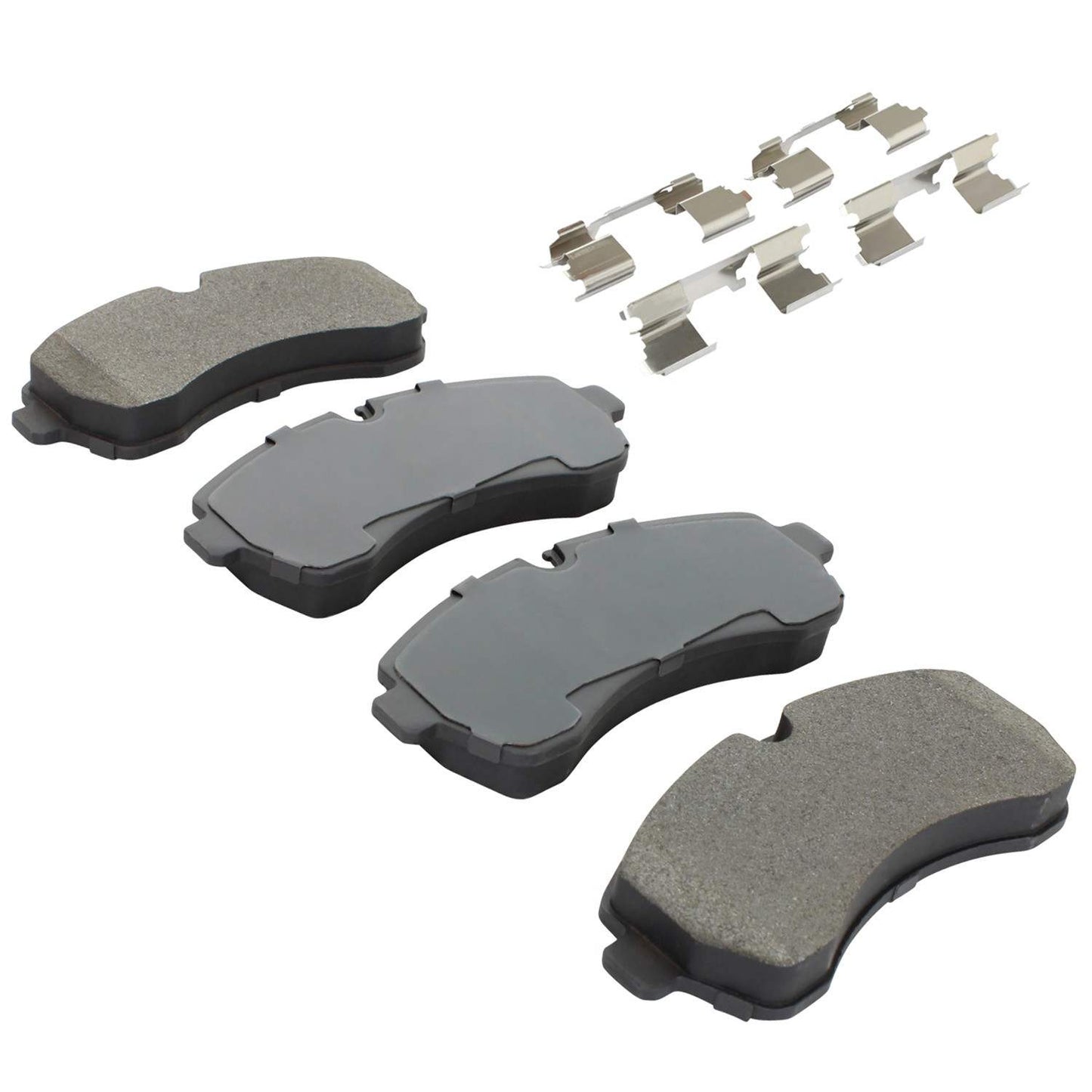 Angle View of Front Disc Brake Pad Set MPA 1002-1268M