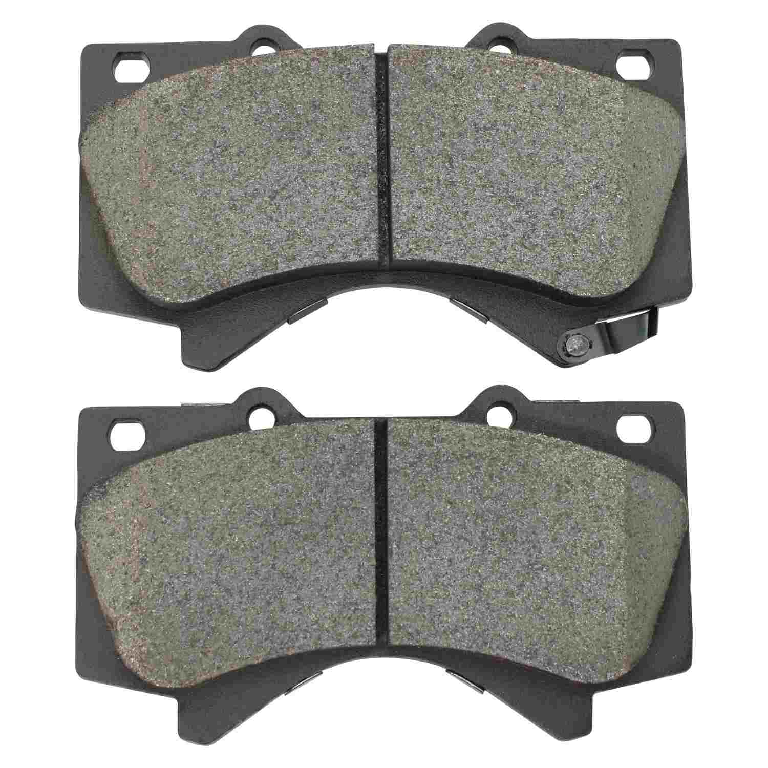 Front View of Front Disc Brake Pad Set MPA 1002-1303M