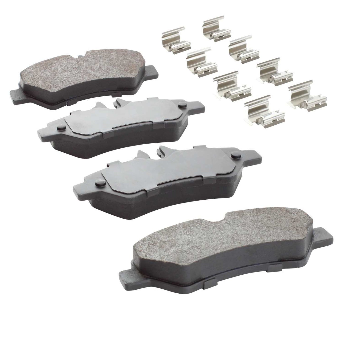 Angle View of Rear Disc Brake Pad Set MPA 1002-1317M