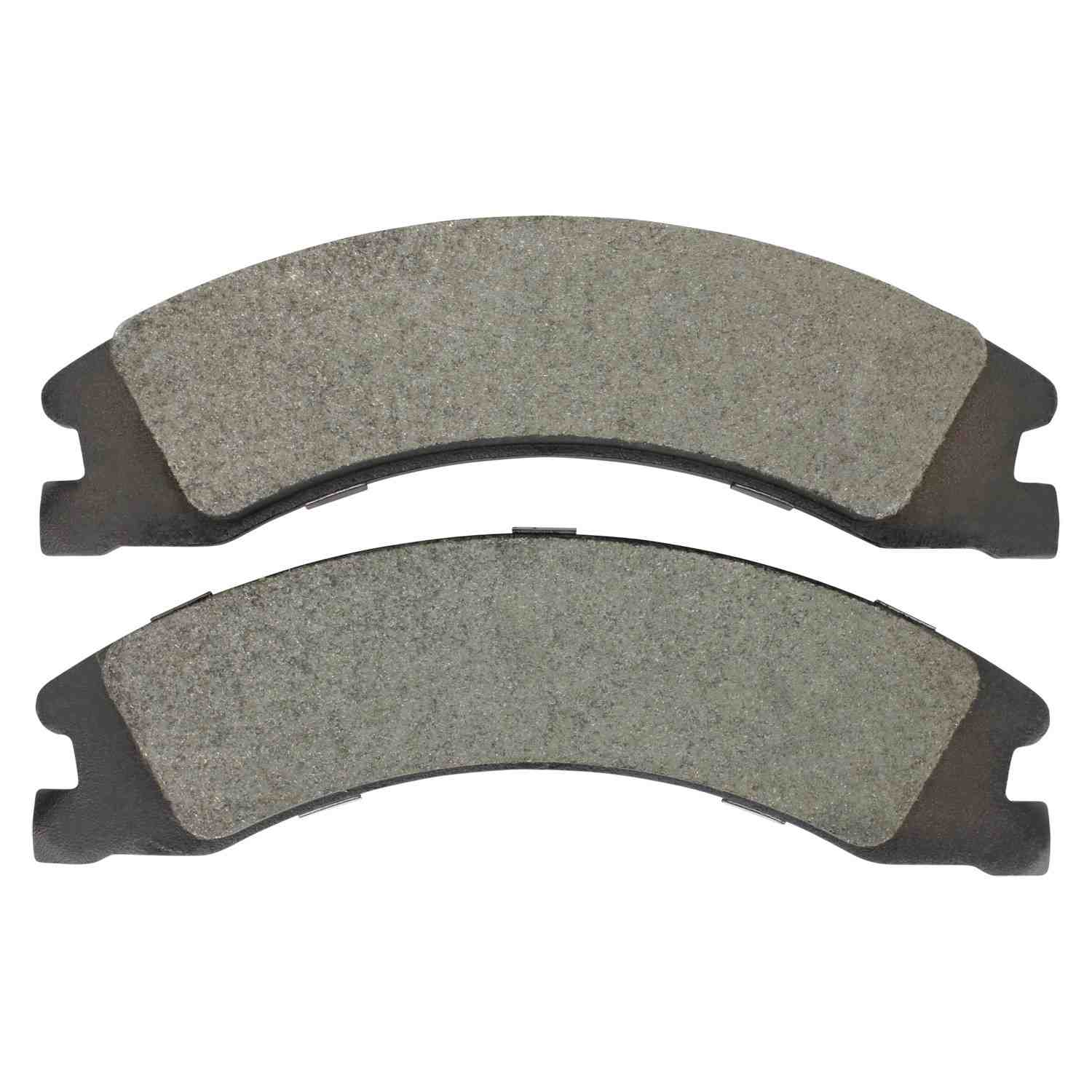 Front View of Rear Disc Brake Pad Set MPA 1002-1330AM