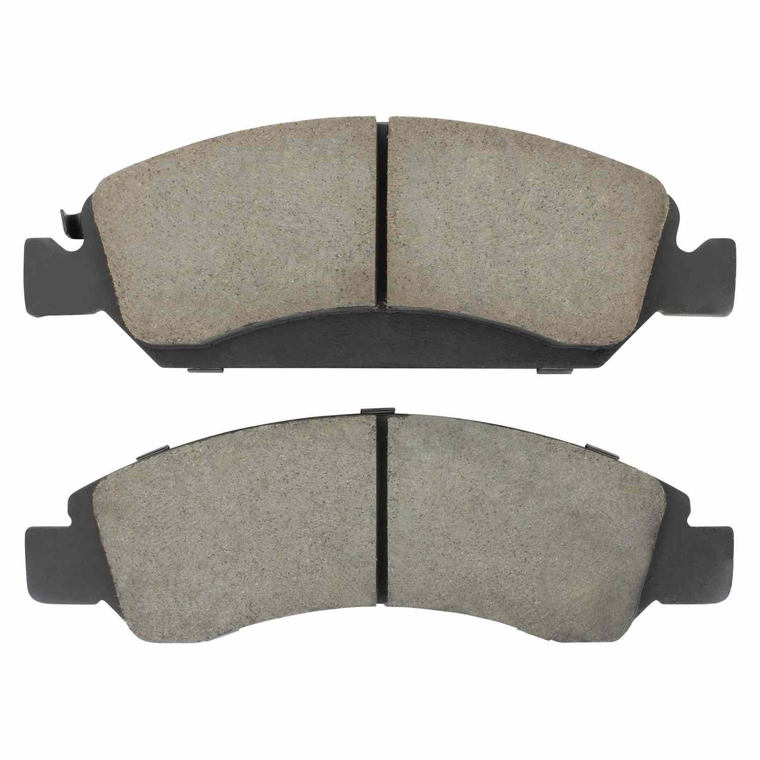 Front View of Front Disc Brake Pad Set MPA 1002-1363M