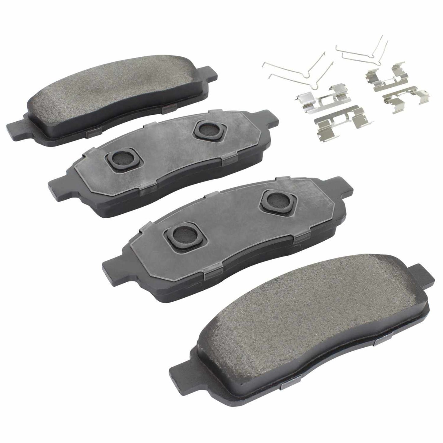 Angle View of Front Disc Brake Pad Set MPA 1002-1392M