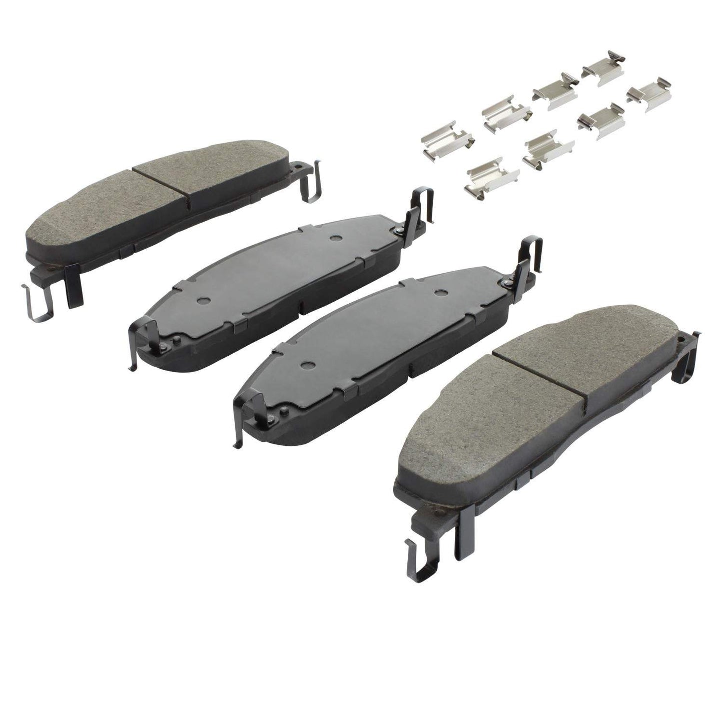 Angle View of Rear Disc Brake Pad Set MPA 1002-1400M