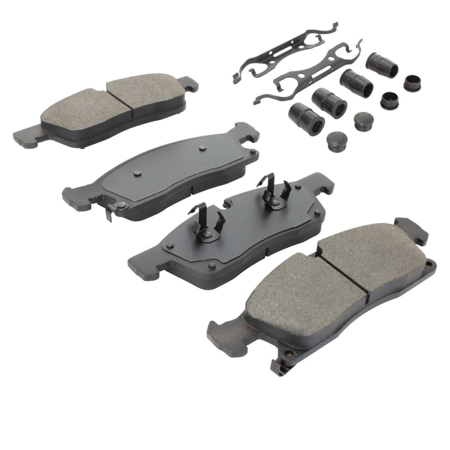 Angle View of Front Disc Brake Pad Set MPA 1002-1455M