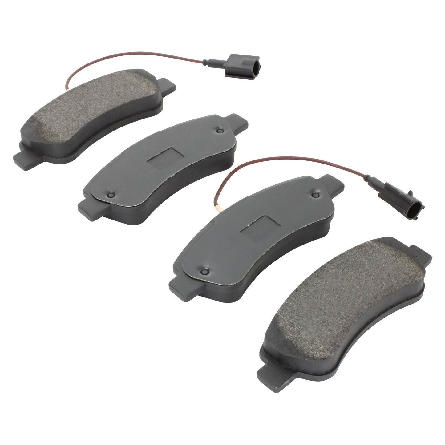 Angle View of Rear Disc Brake Pad Set MPA 1002-1490AM