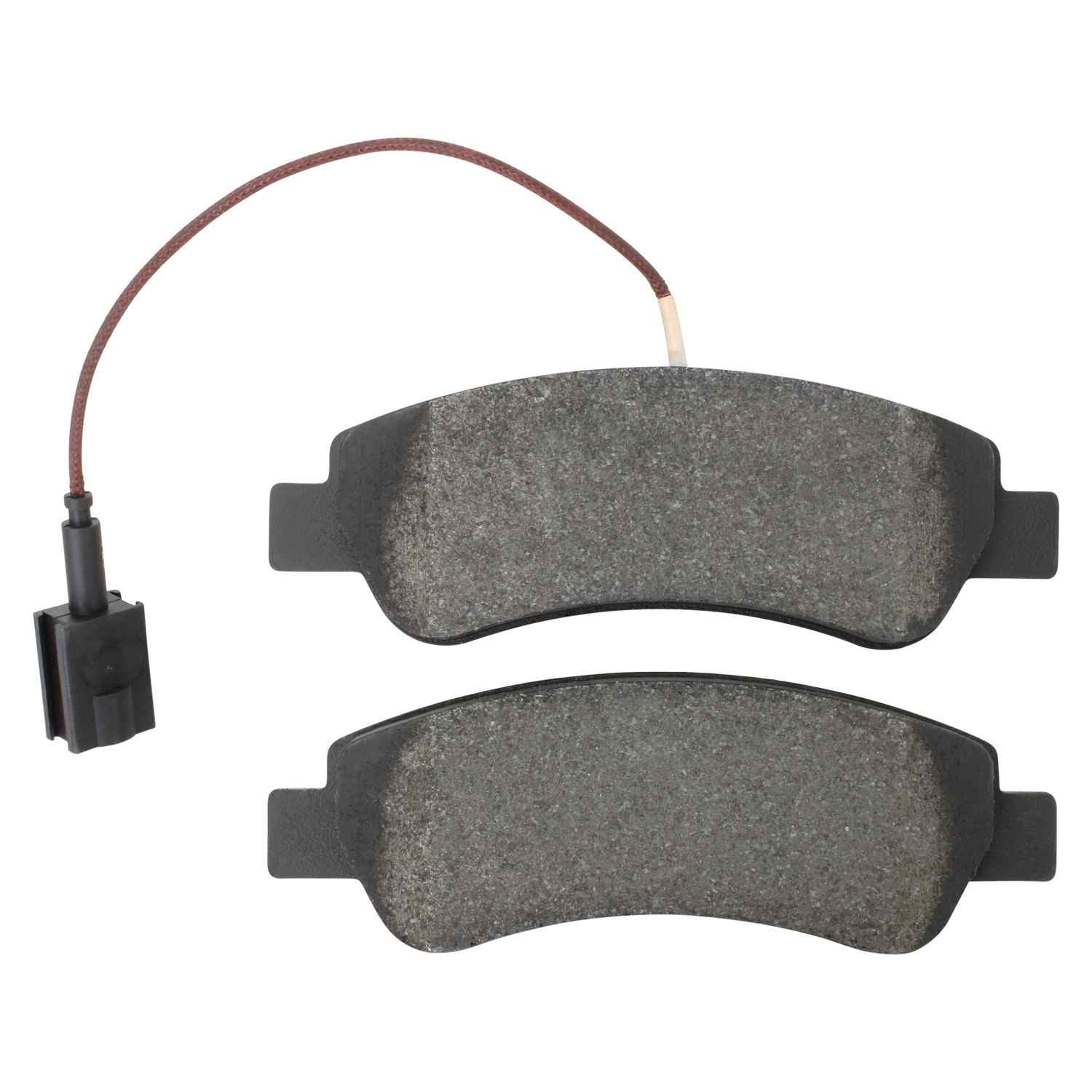 Front View of Rear Disc Brake Pad Set MPA 1002-1490AM