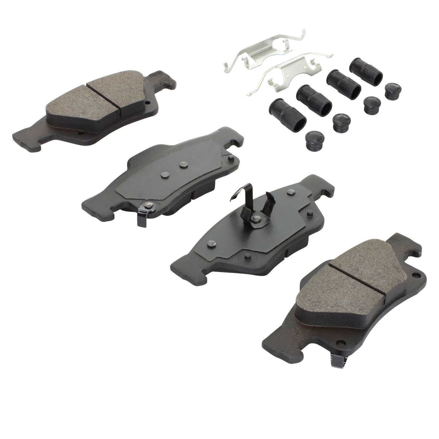 Angle View of Rear Disc Brake Pad Set MPA 1002-1498M