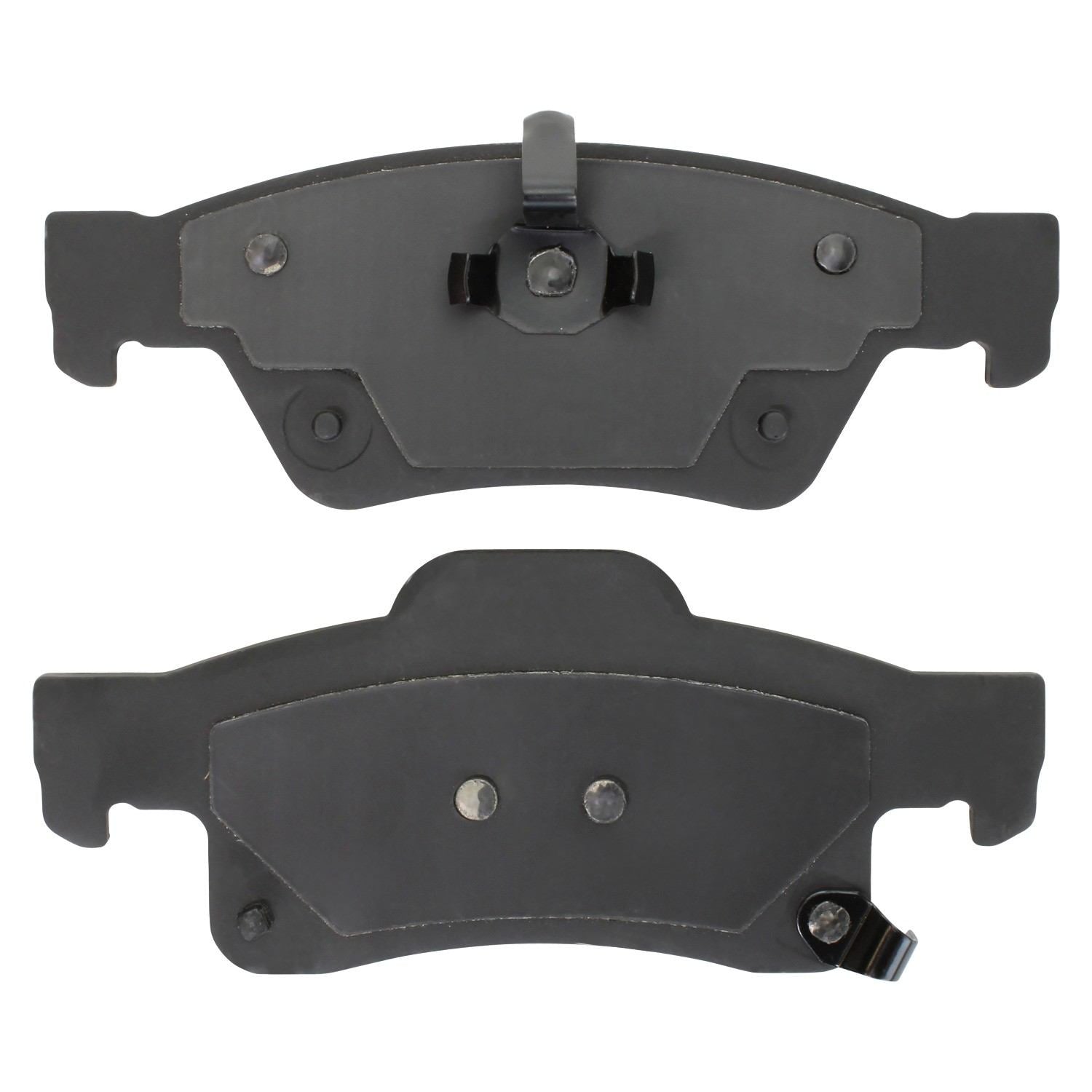 Back View of Rear Disc Brake Pad Set MPA 1002-1498M