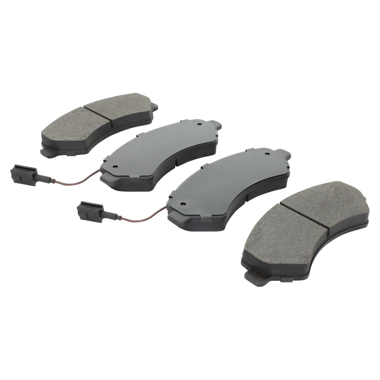 Angle View of Front Disc Brake Pad Set MPA 1002-1540BM