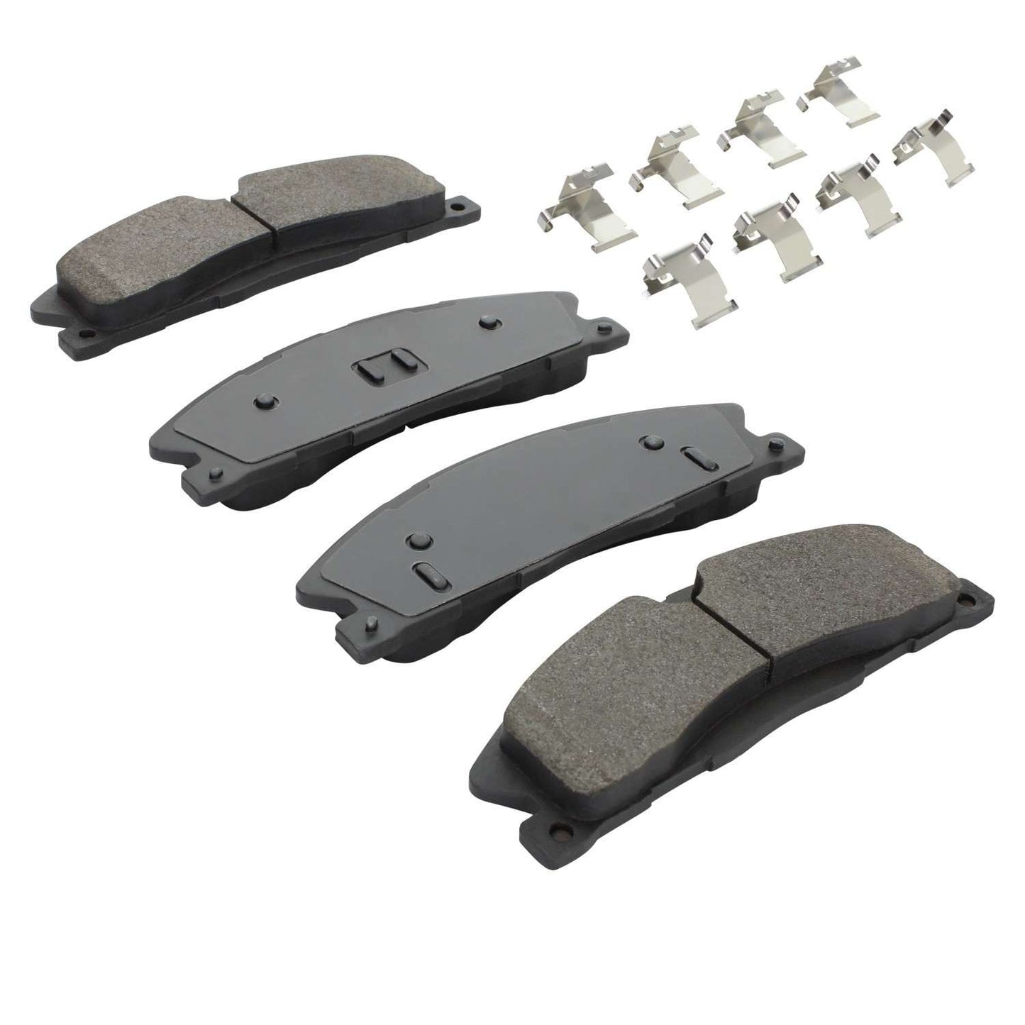 Angle View of Front Disc Brake Pad Set MPA 1002-1611M