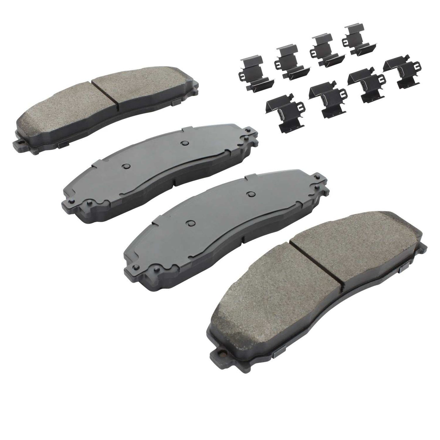 Angle View of Rear Disc Brake Pad Set MPA 1002-1691M