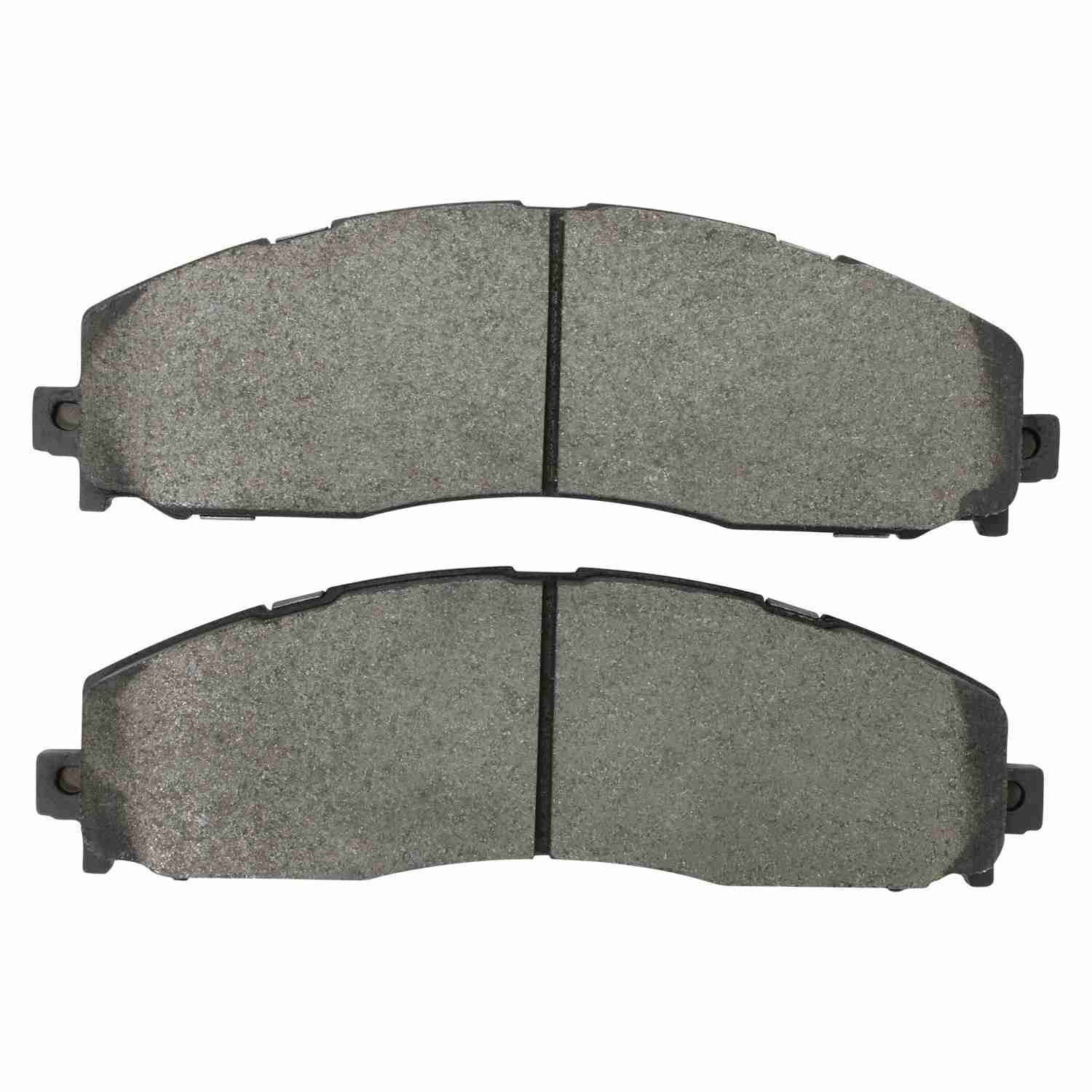 Front View of Rear Disc Brake Pad Set MPA 1002-1691M