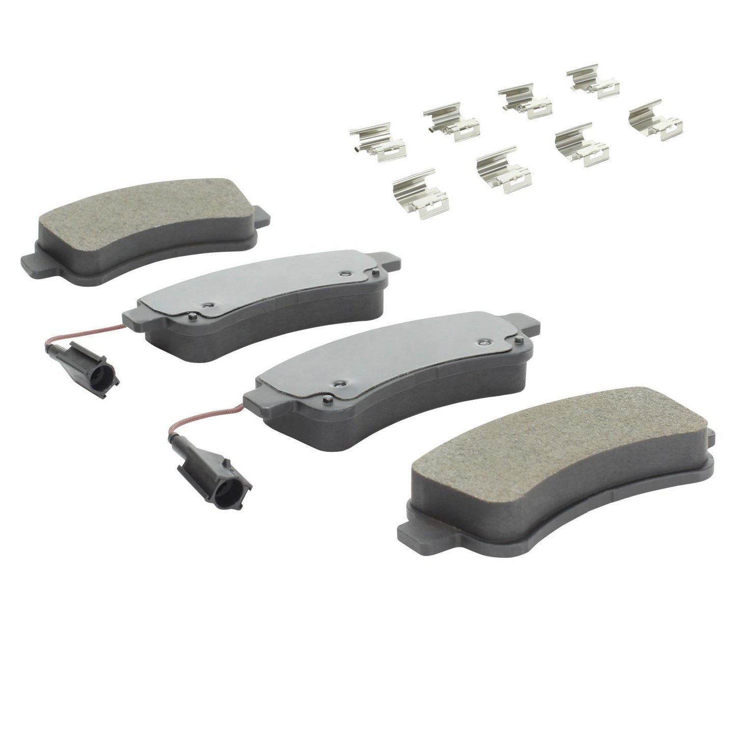 Angle View of Rear Disc Brake Pad Set MPA 1002-1746AM