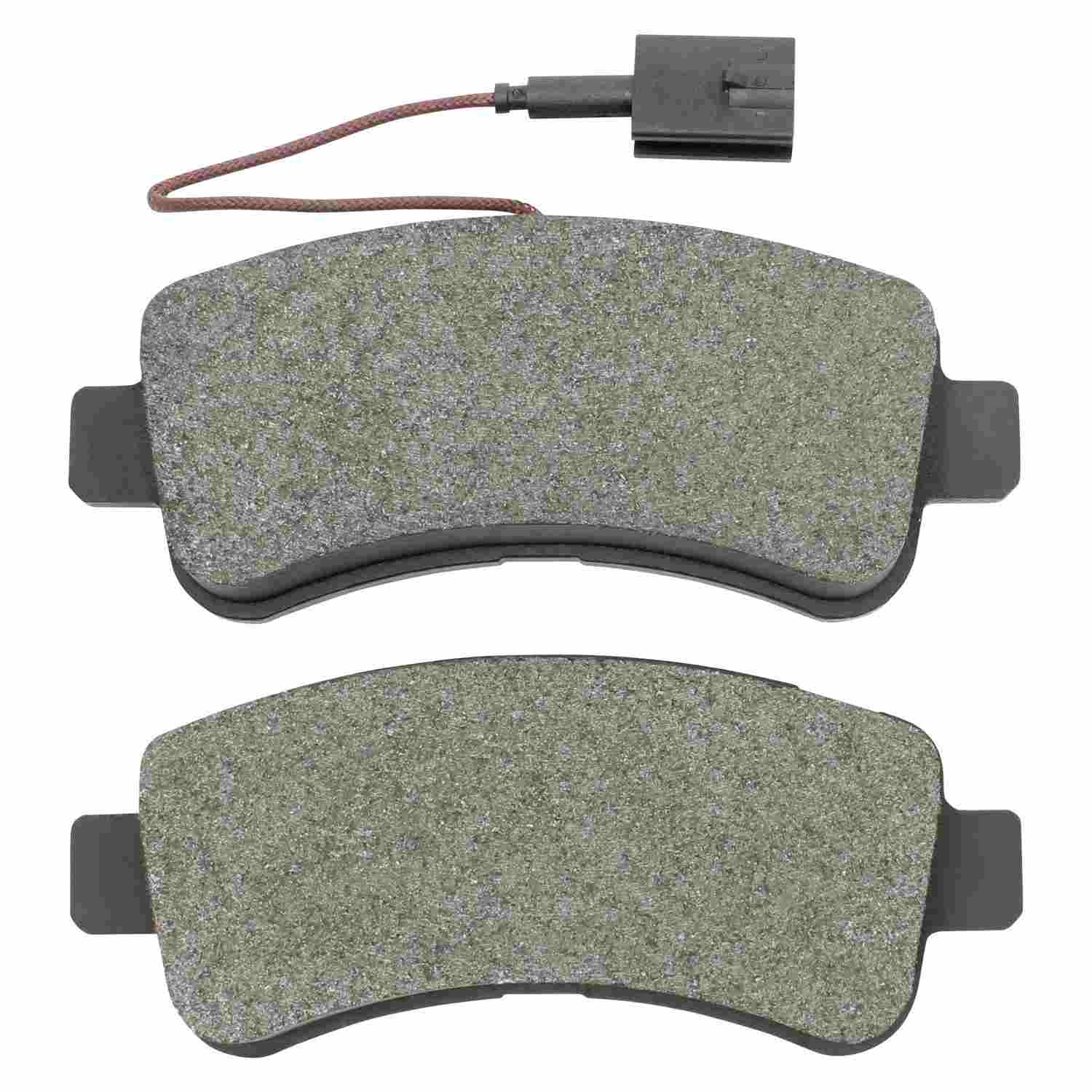 Front View of Rear Disc Brake Pad Set MPA 1002-1746AM