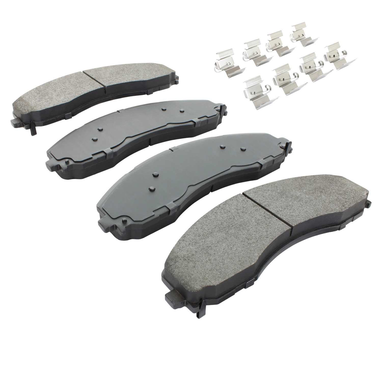 Angle View of Rear Disc Brake Pad Set MPA 1002-2018M