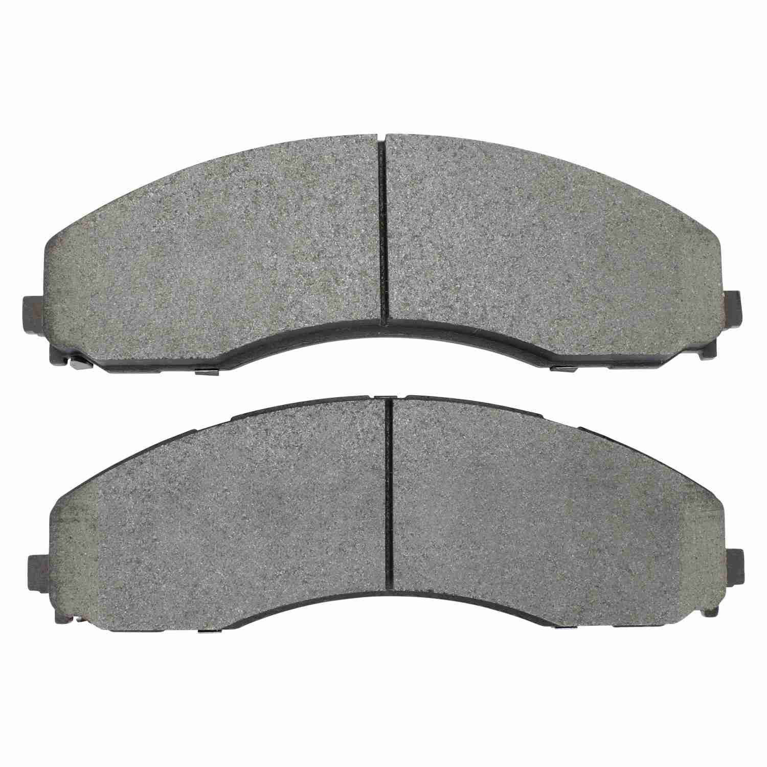 Front View of Rear Disc Brake Pad Set MPA 1002-2018M