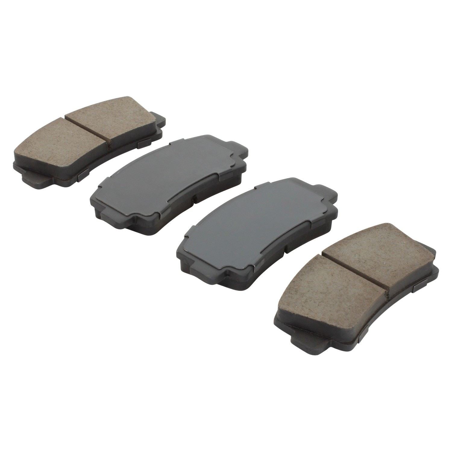 Angle View of Front Disc Brake Pad Set MPA 1003-0076C