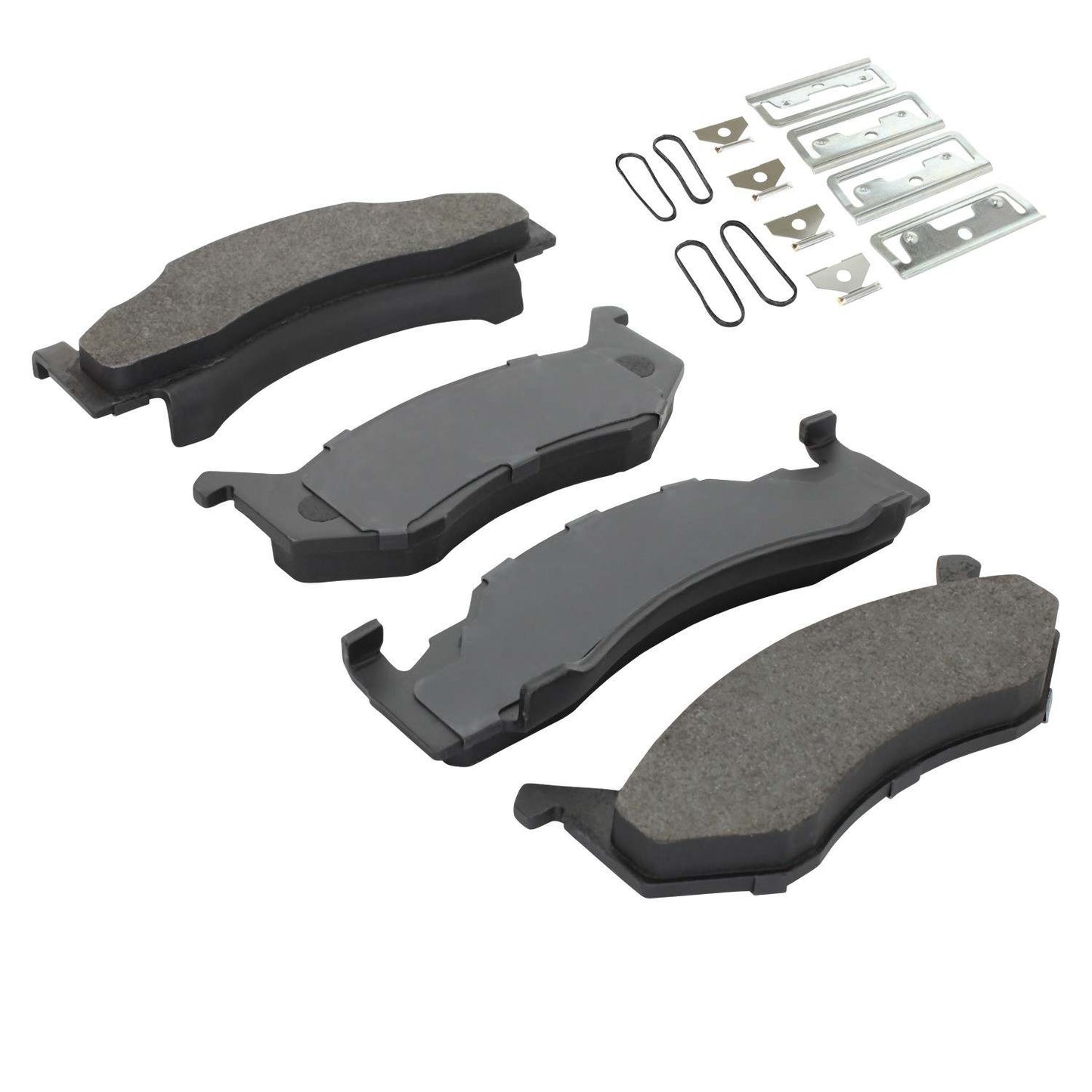 Angle View of Front Disc Brake Pad Set MPA 1003-0123M