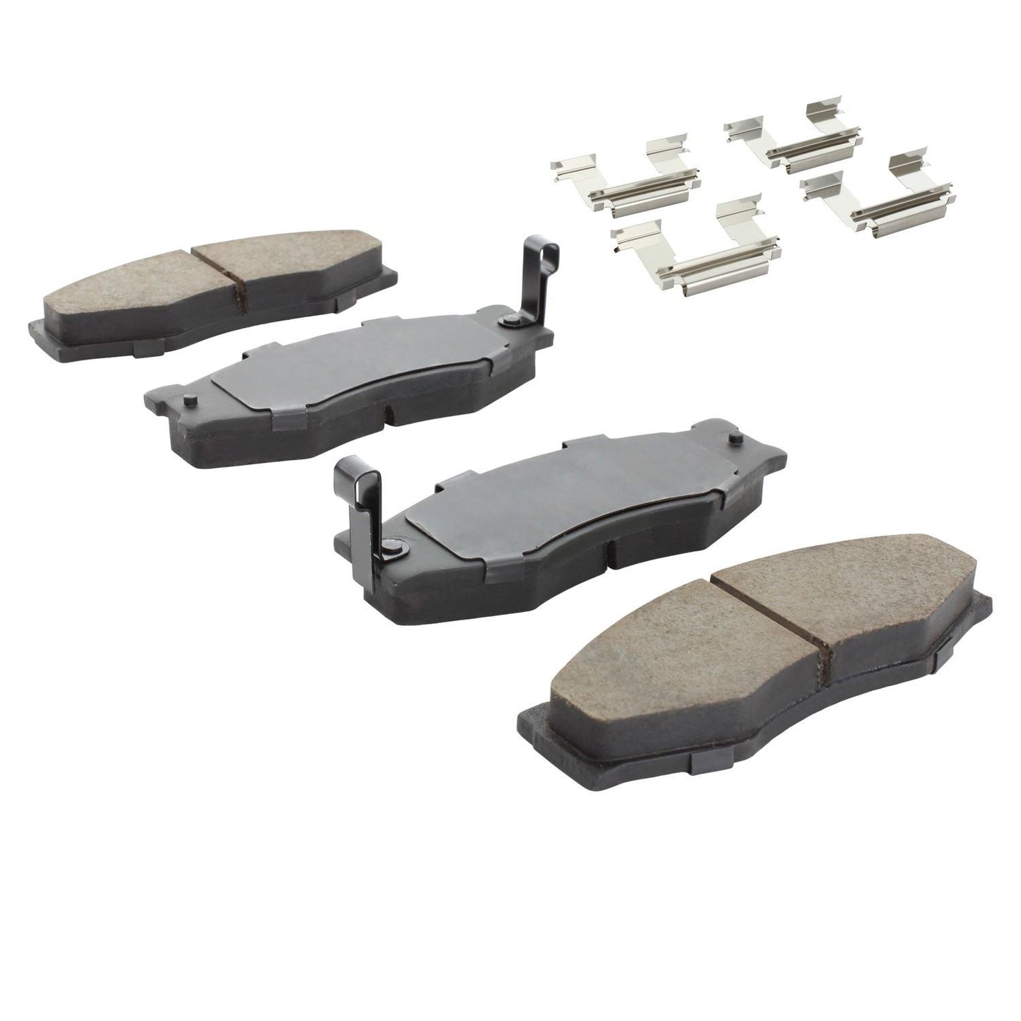 Angle View of Front Disc Brake Pad Set MPA 1003-0266C