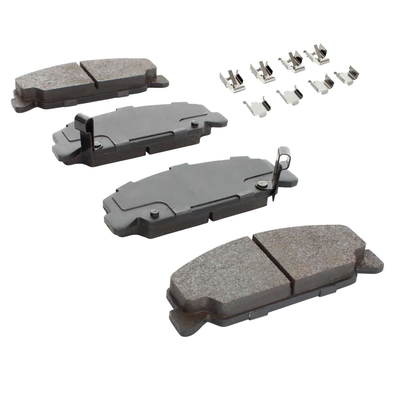 Angle View of Front Disc Brake Pad Set MPA 1003-0273C