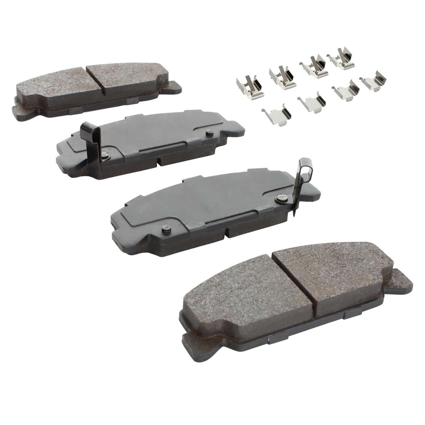 Angle View of Front Disc Brake Pad Set MPA 1003-0273M