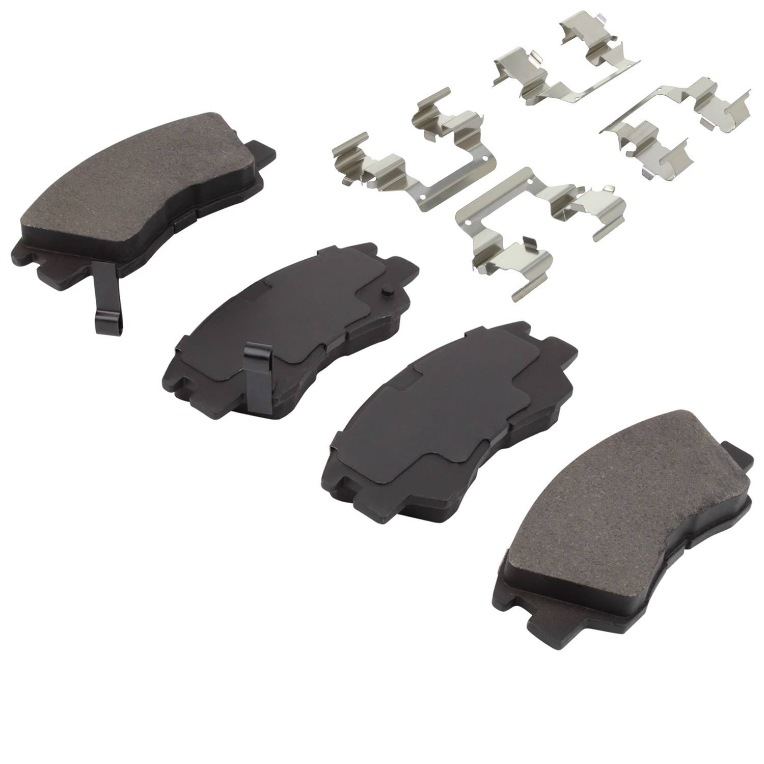 Angle View of Front Disc Brake Pad Set MPA 1003-0349C