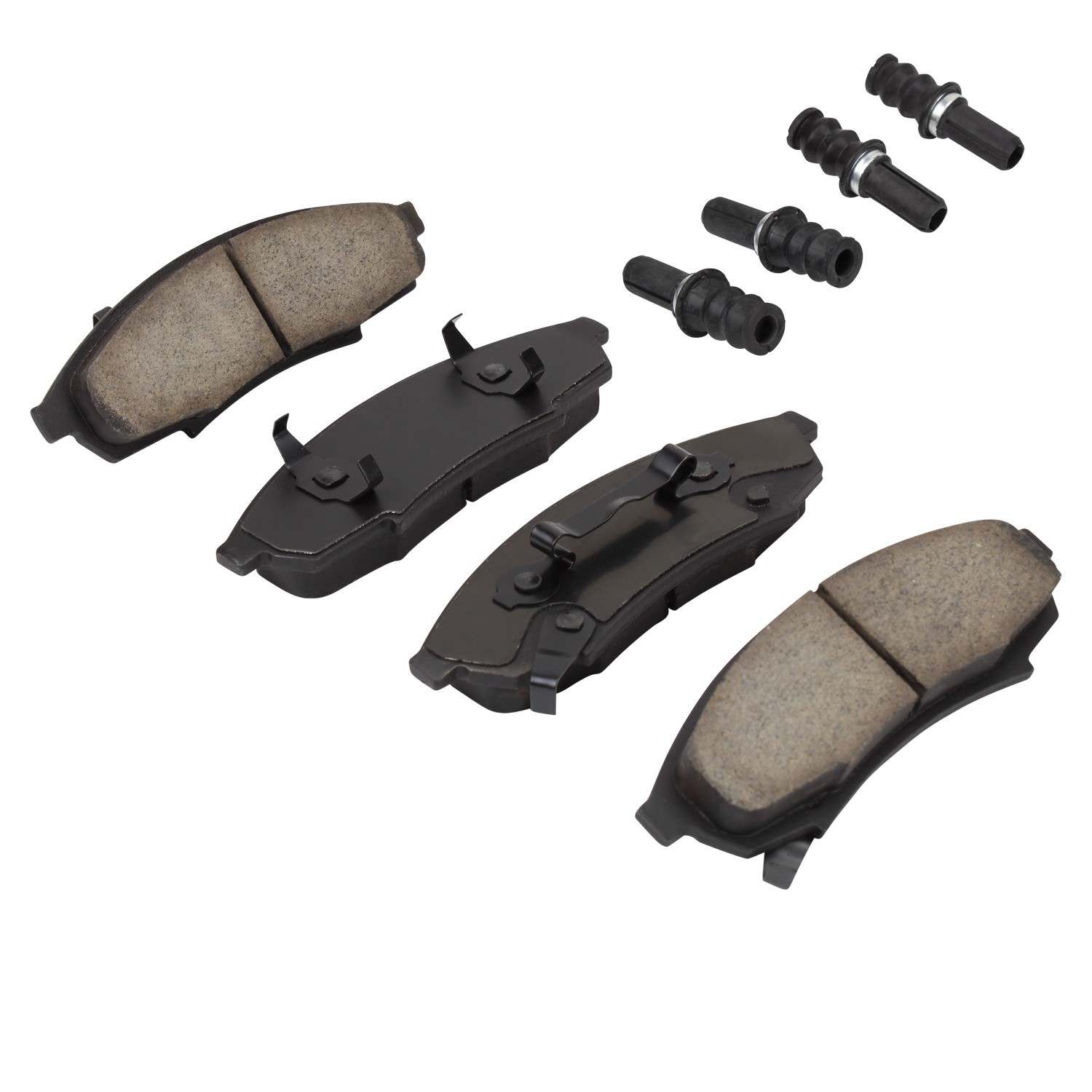 Angle View of Front Disc Brake Pad Set MPA 1003-0376C