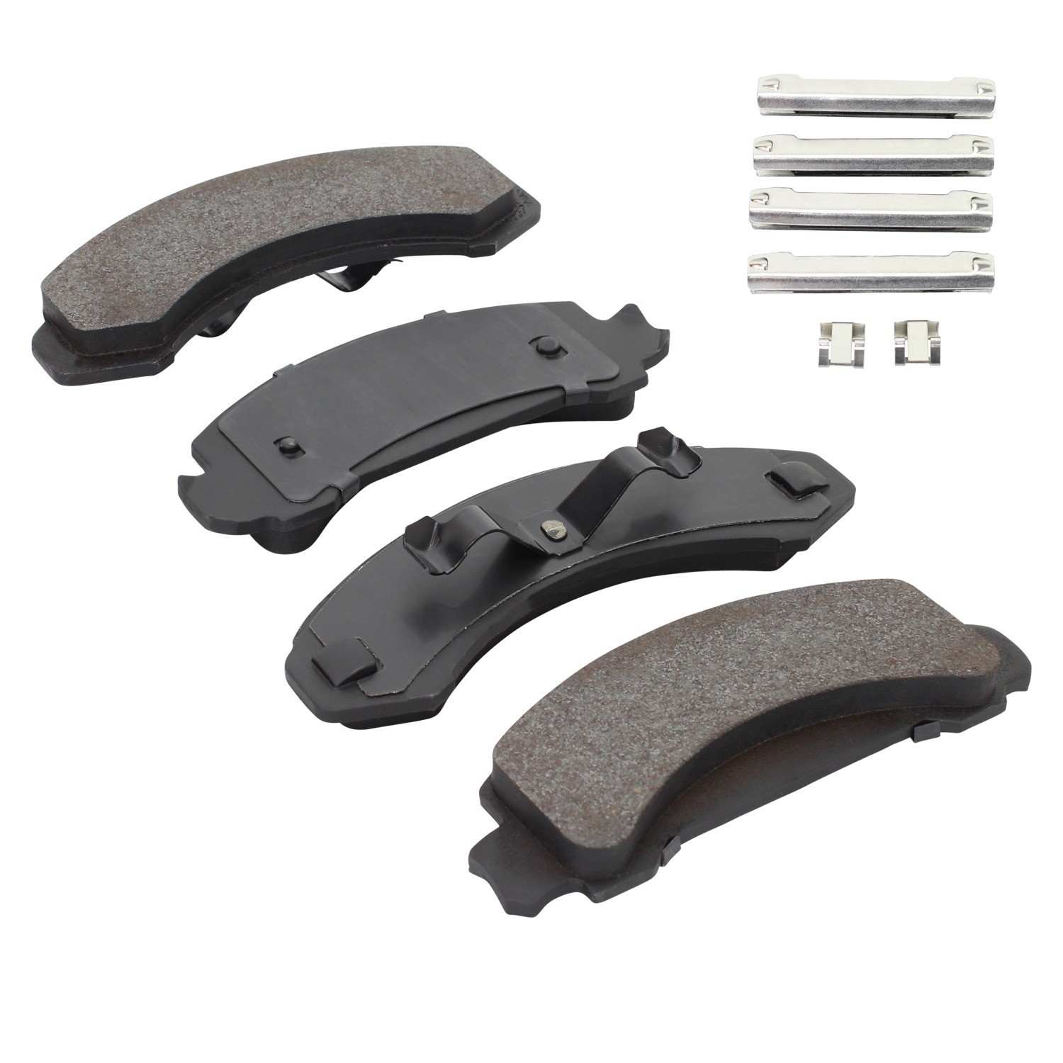 Angle View of Front Disc Brake Pad Set MPA 1003-0387M