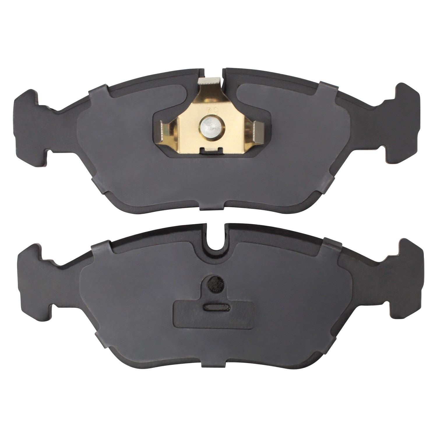 Back View of Front Disc Brake Pad Set MPA 1003-0395M