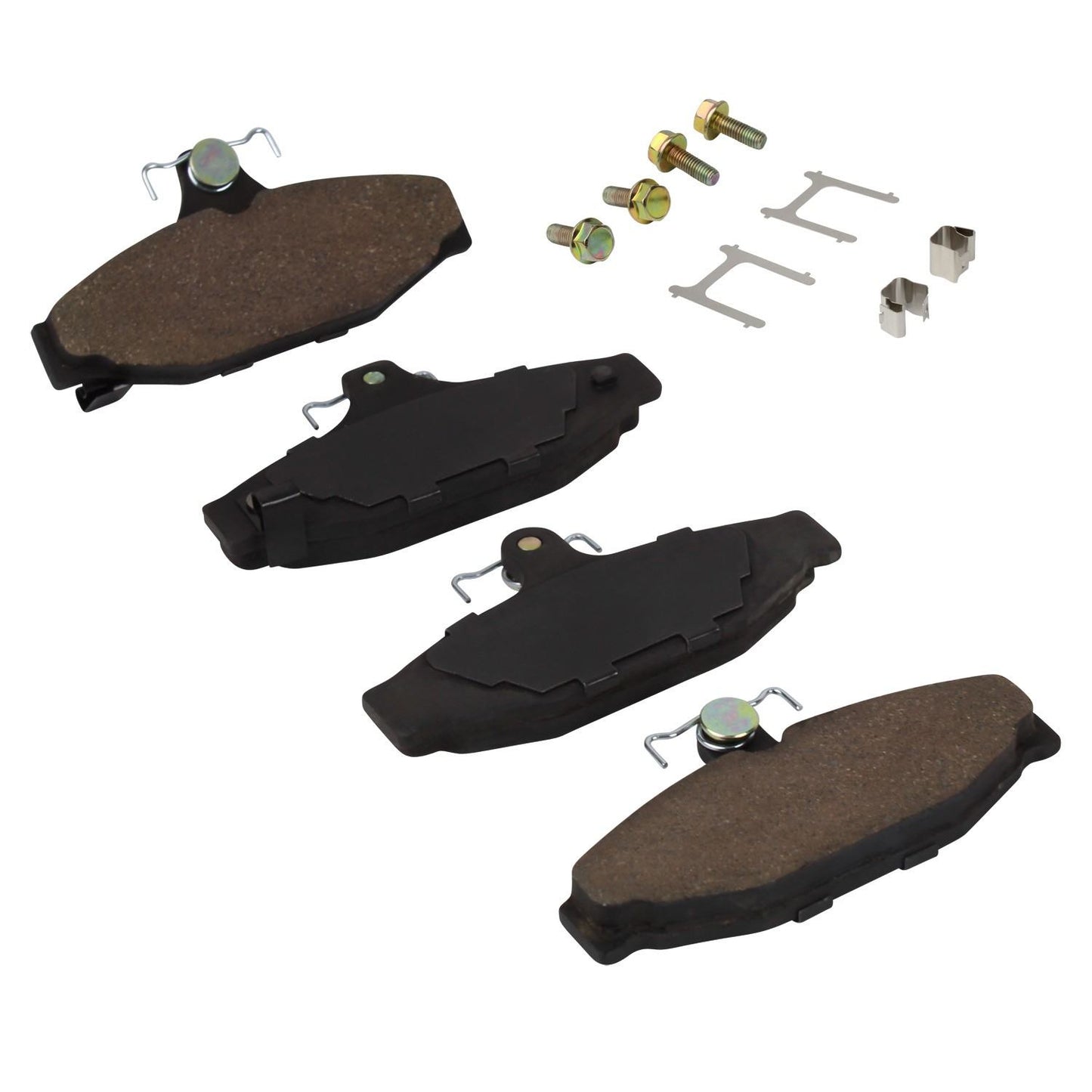 Angle View of Rear Disc Brake Pad Set MPA 1003-0413C