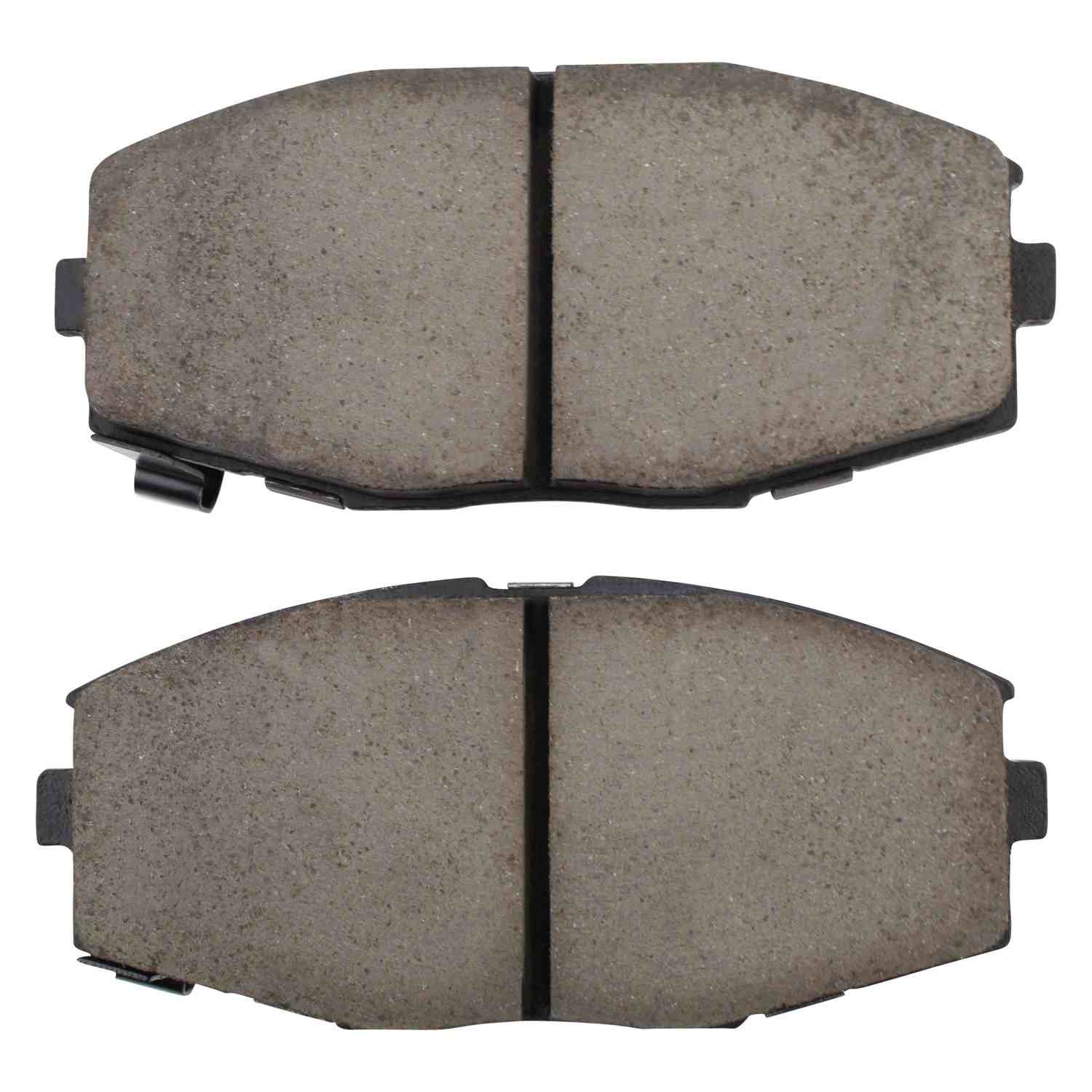 Front View of Front Disc Brake Pad Set MPA 1003-0435C