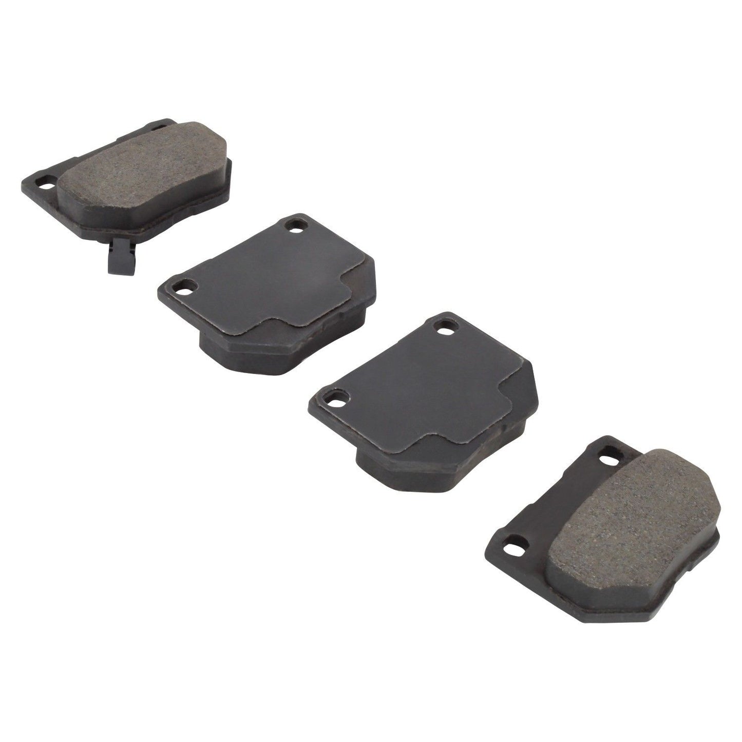 Angle View of Rear Disc Brake Pad Set MPA 1003-0461AM