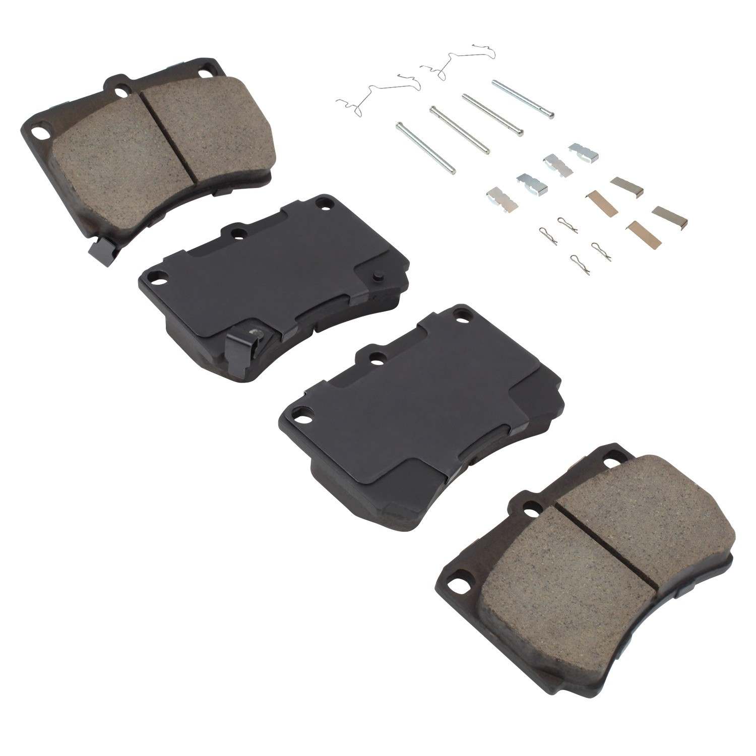 Angle View of Front Disc Brake Pad Set MPA 1003-0466C