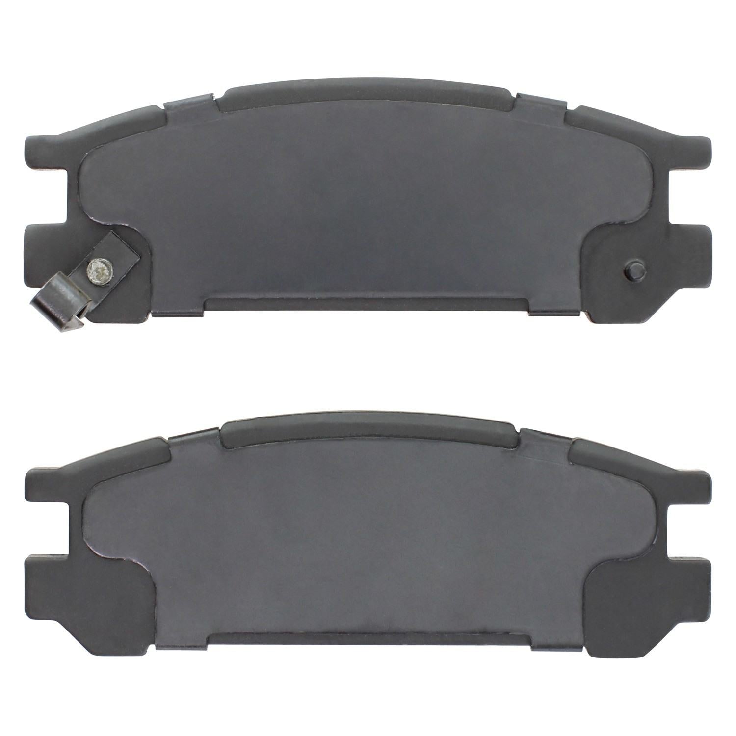 Back View of Rear Disc Brake Pad Set MPA 1003-0471C