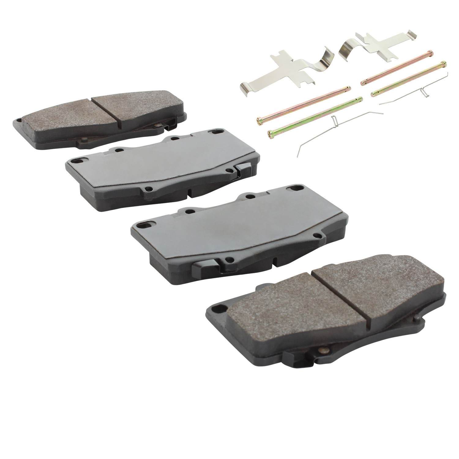 Angle View of Front Disc Brake Pad Set MPA 1003-0502M