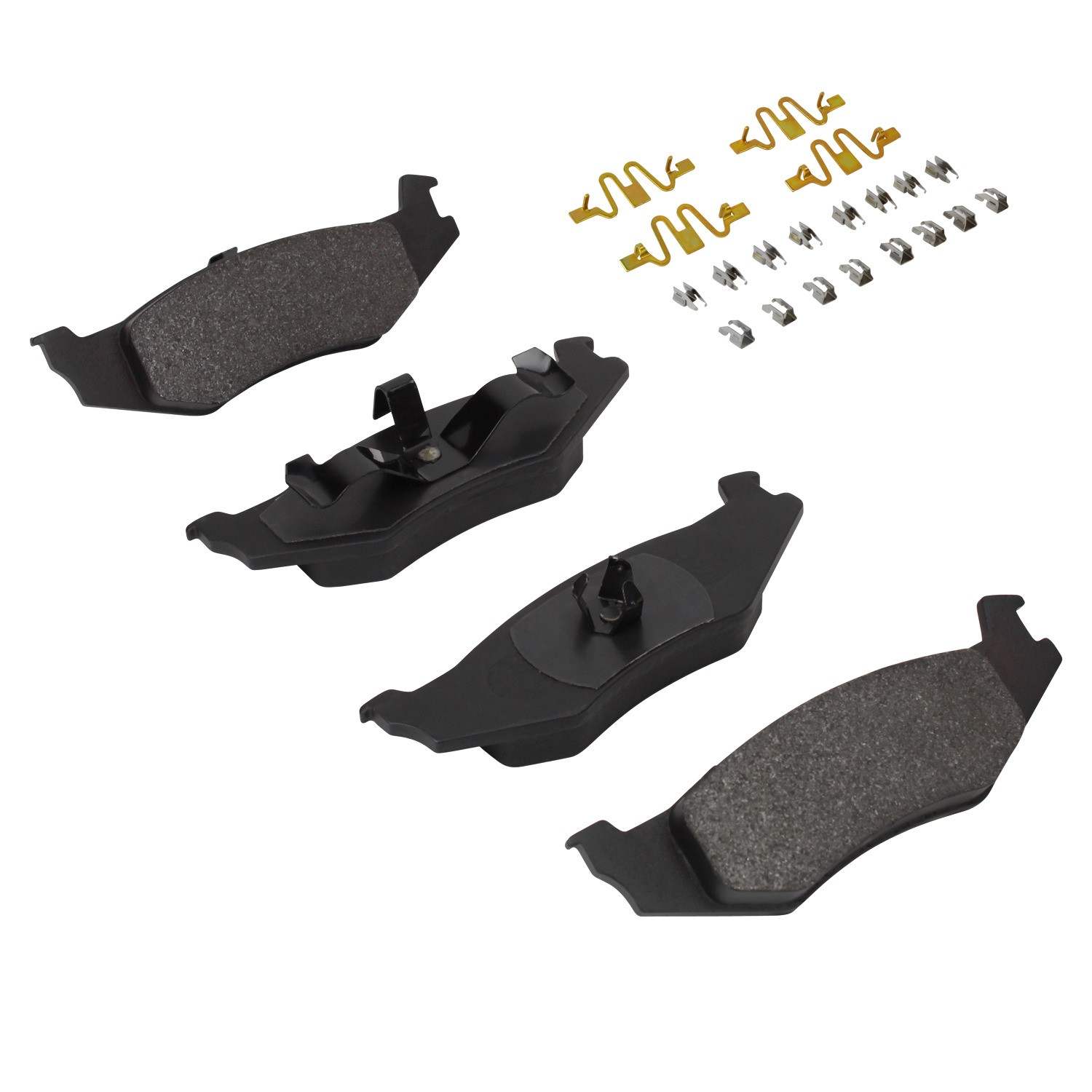 Angle View of Rear Disc Brake Pad Set MPA 1003-0512M