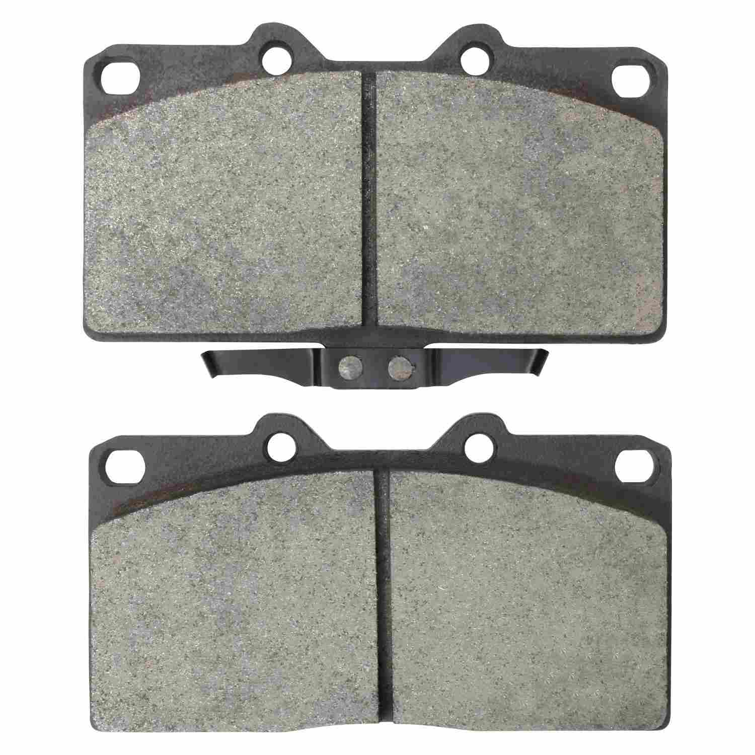 Front View of Front Disc Brake Pad Set MPA 1003-0531M