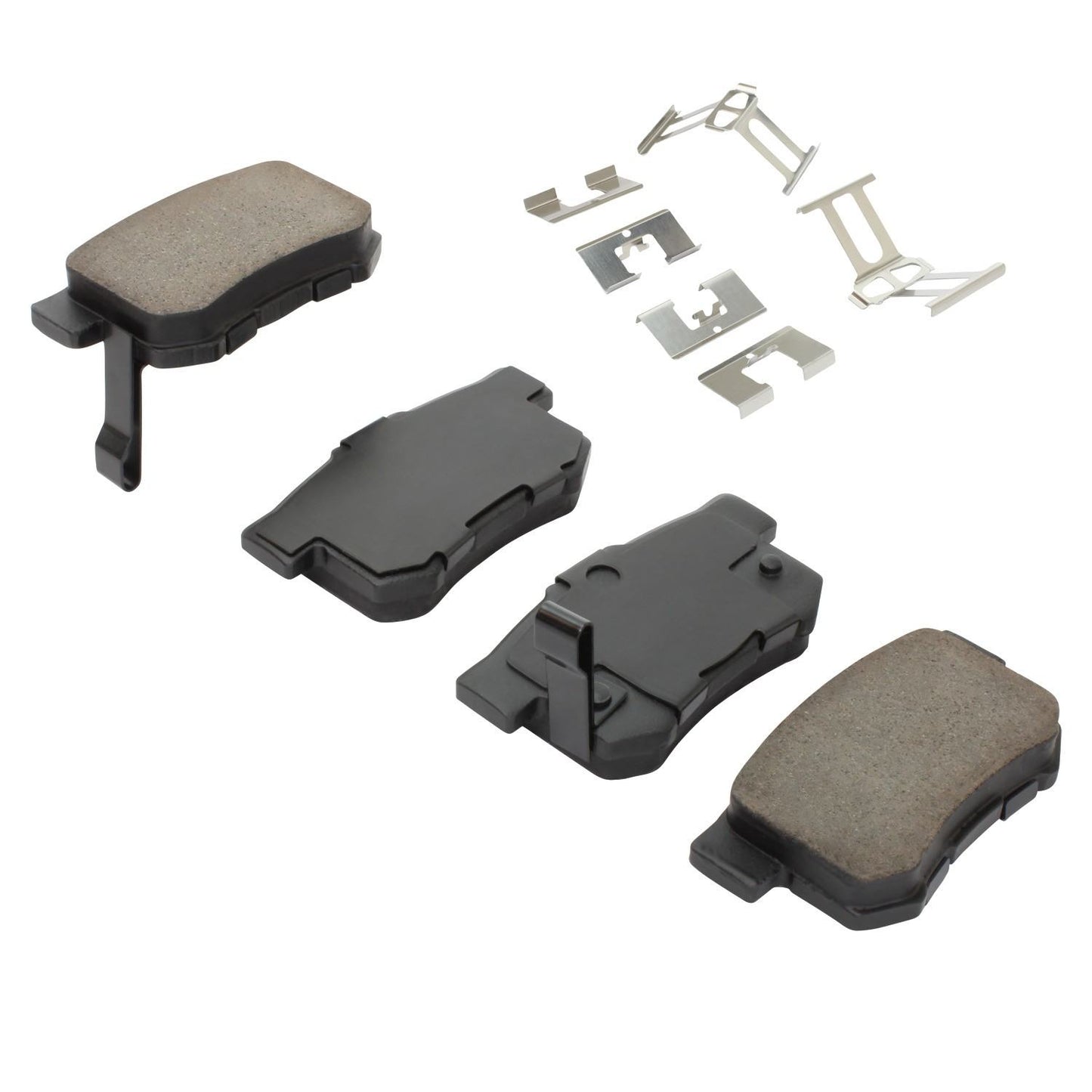 Angle View of Rear Disc Brake Pad Set MPA 1003-0536AC