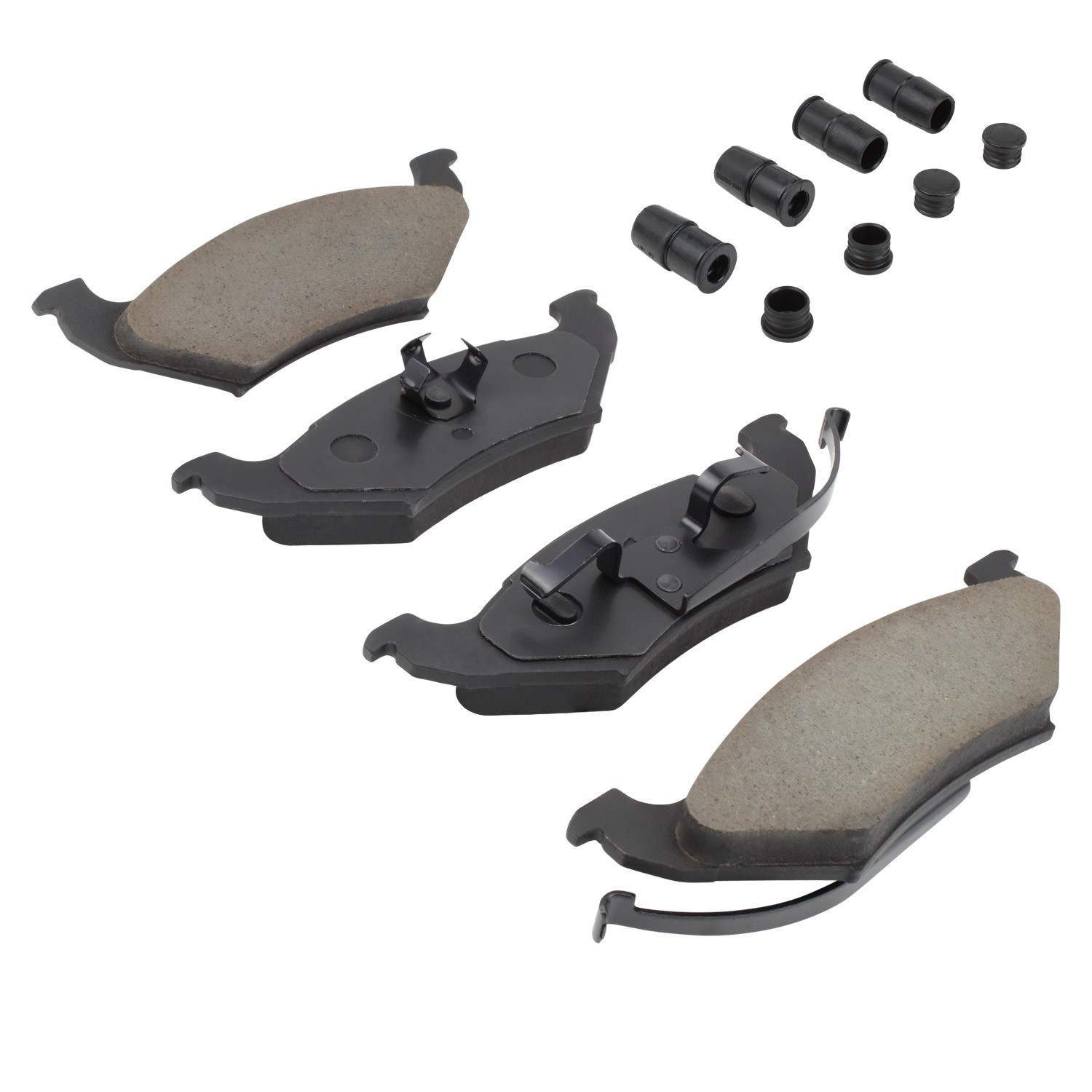 Angle View of Rear Disc Brake Pad Set MPA 1003-0544C