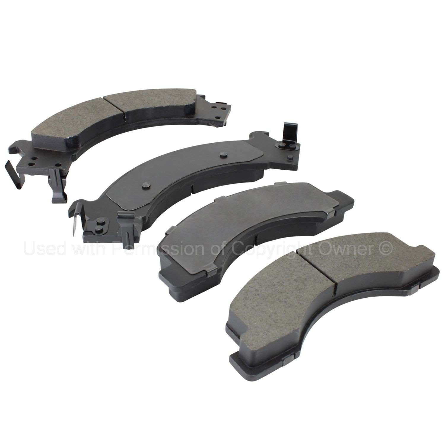 Angle View of Front Disc Brake Pad Set MPA 1003-0546M