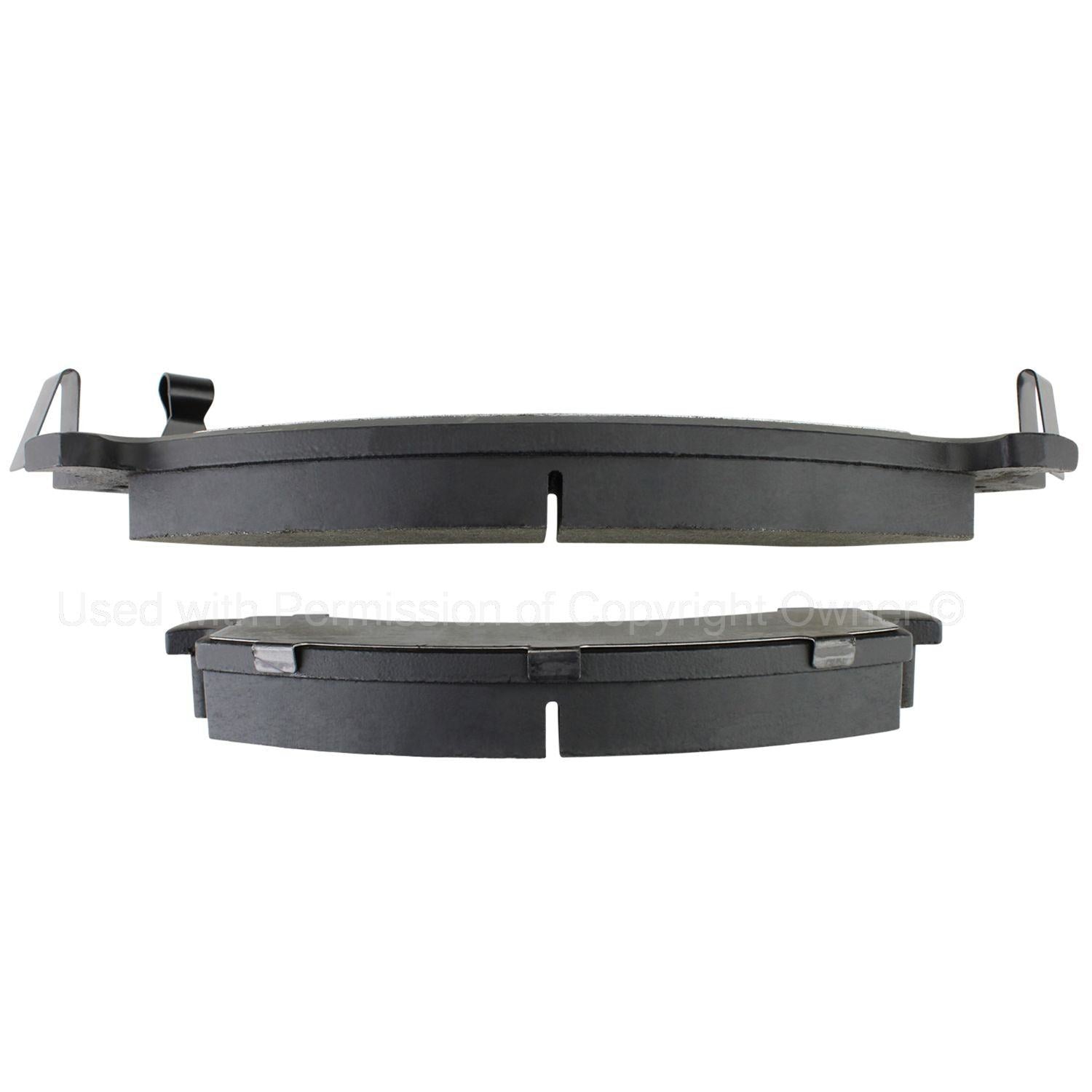 Top View of Front Disc Brake Pad Set MPA 1003-0546M