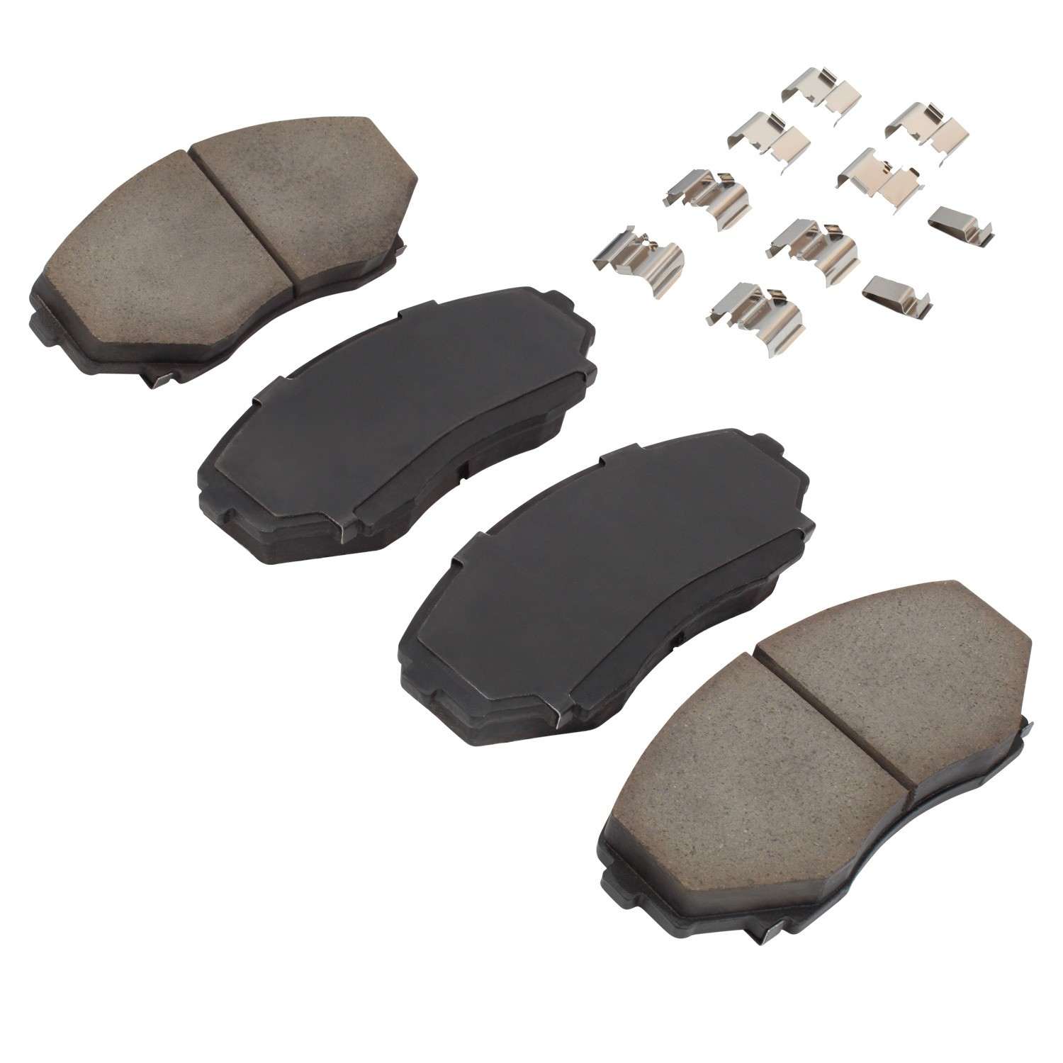 Angle View of Front Disc Brake Pad Set MPA 1003-0551C