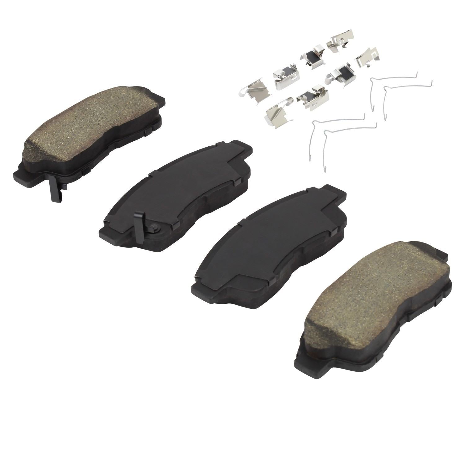 Angle View of Front Disc Brake Pad Set MPA 1003-0562AC