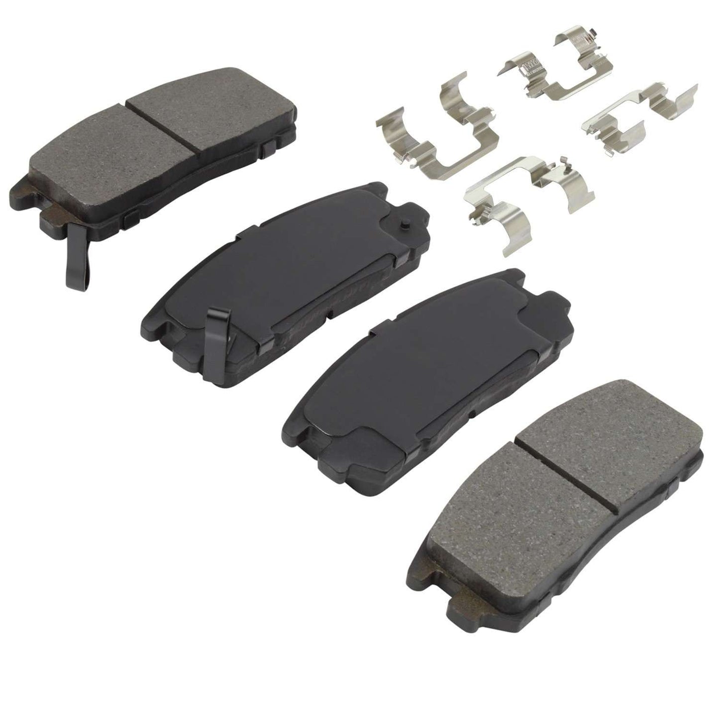 Angle View of Rear Disc Brake Pad Set MPA 1003-0580C