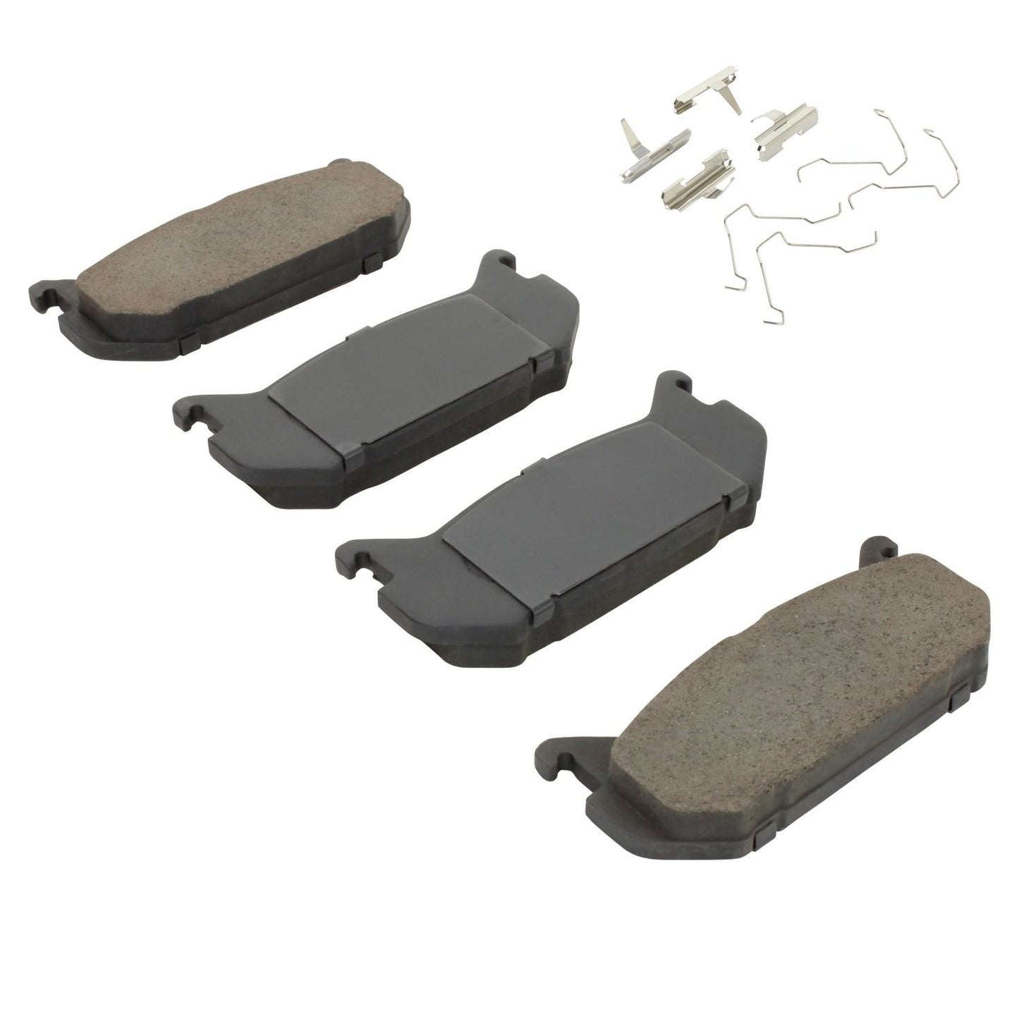 Angle View of Rear Disc Brake Pad Set MPA 1003-0584C